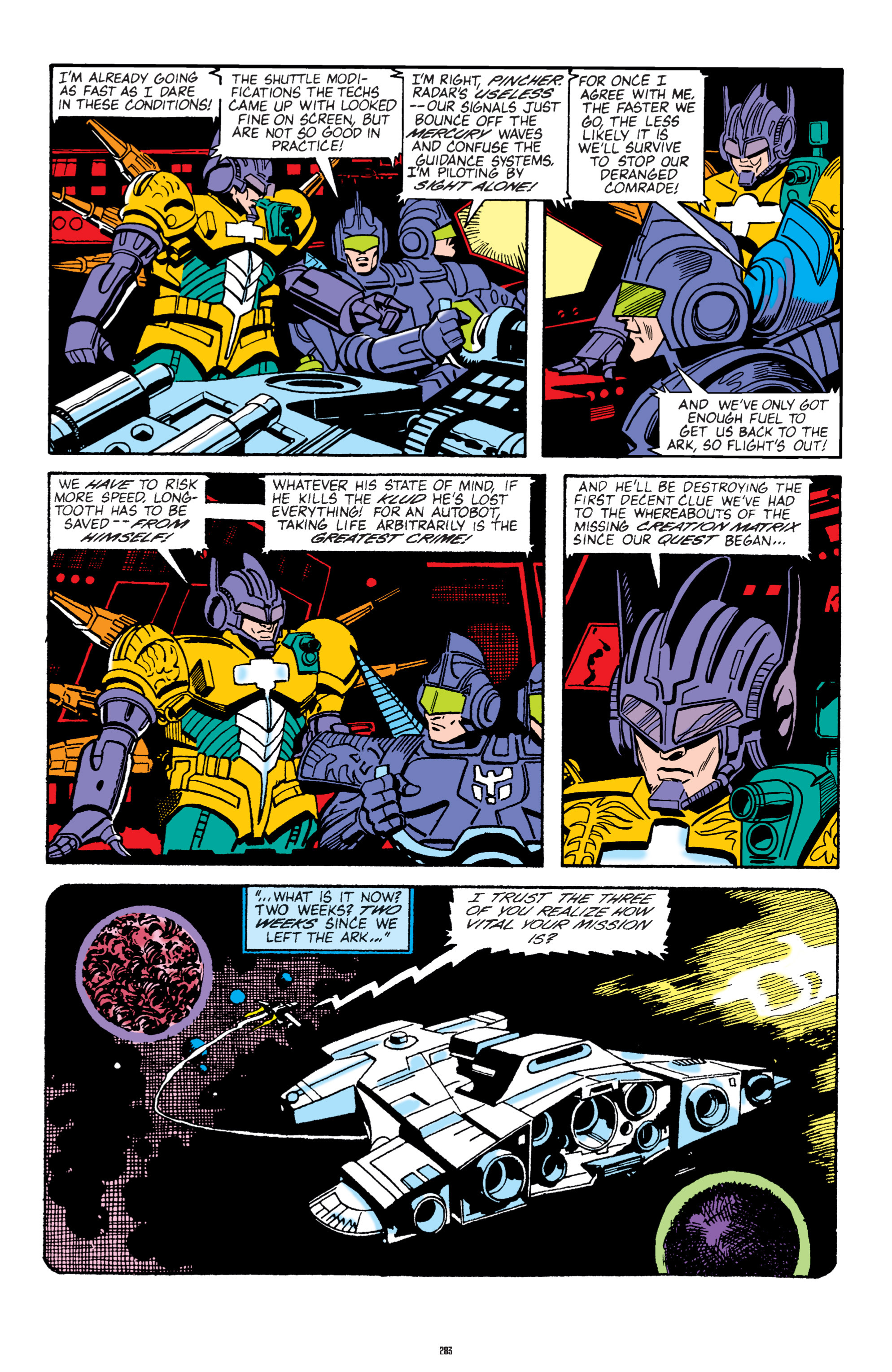 Read online The Transformers Classics comic -  Issue # TPB 5 - 284