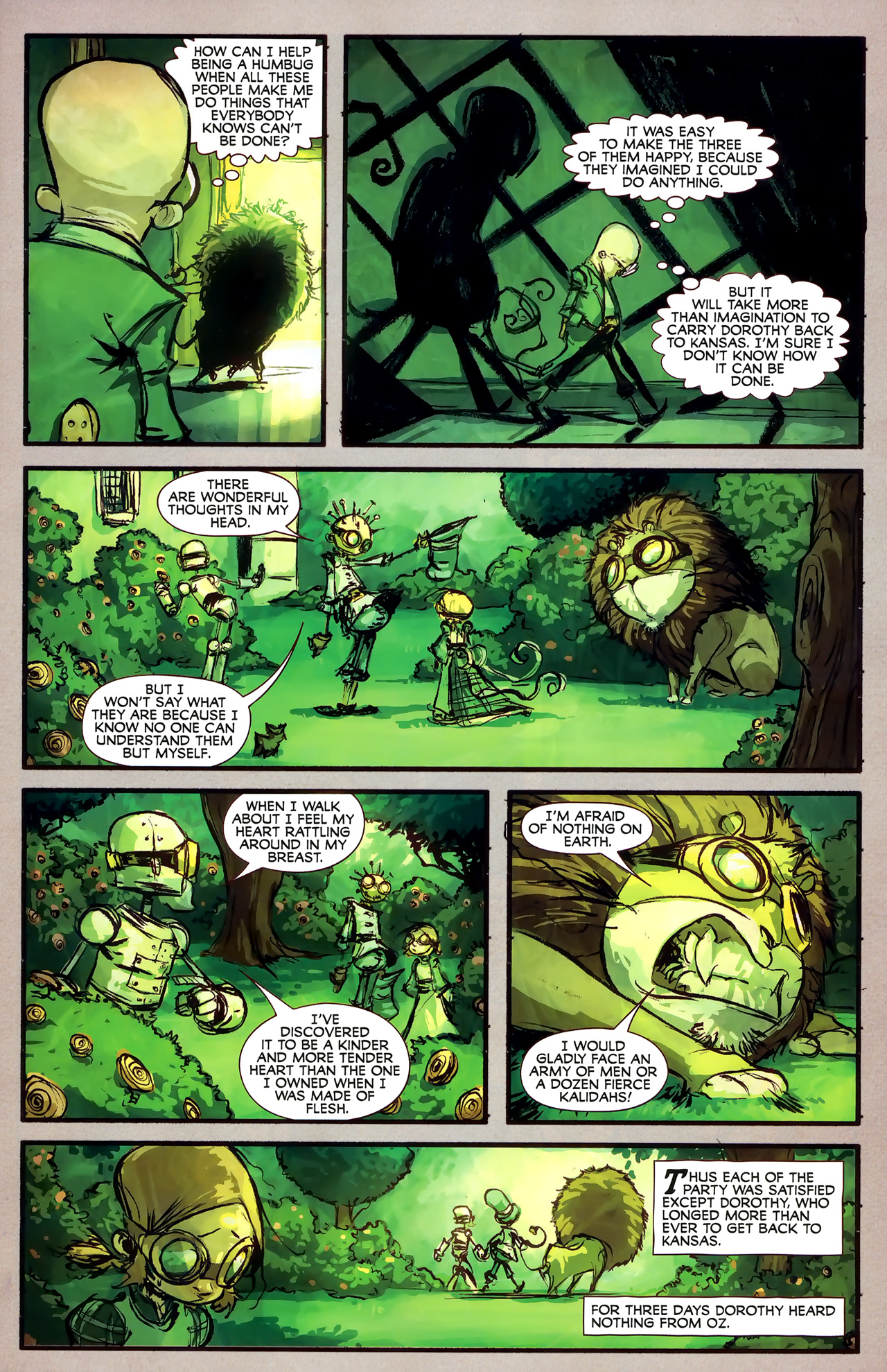 Read online The Wonderful Wizard of Oz comic -  Issue #7 - 7