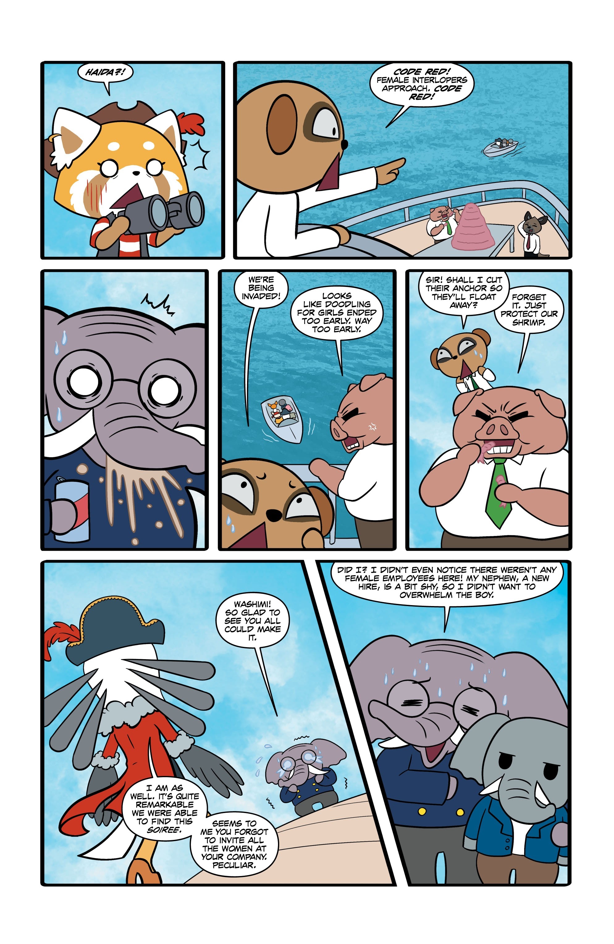 Read online Aggretsuko: Meet Her World comic -  Issue #2 - 17