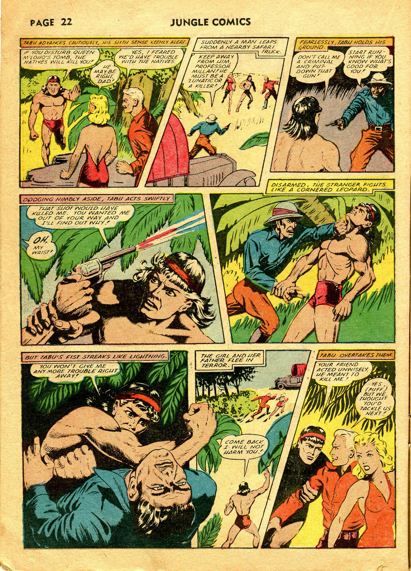 Read online Jungle Comics comic -  Issue #33 - 24