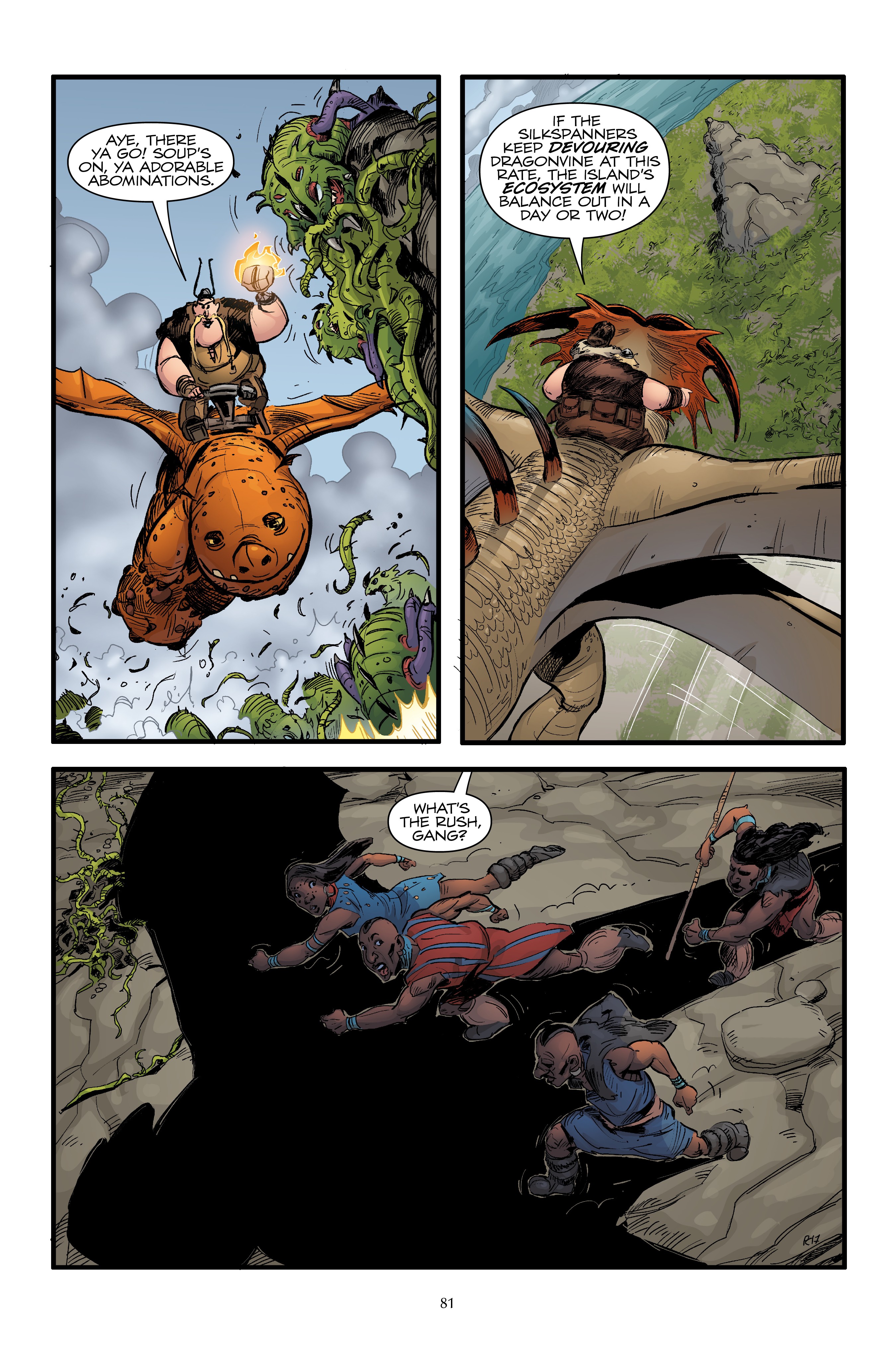 Read online How to Train Your Dragon: Dragonvine comic -  Issue # TPB - 80
