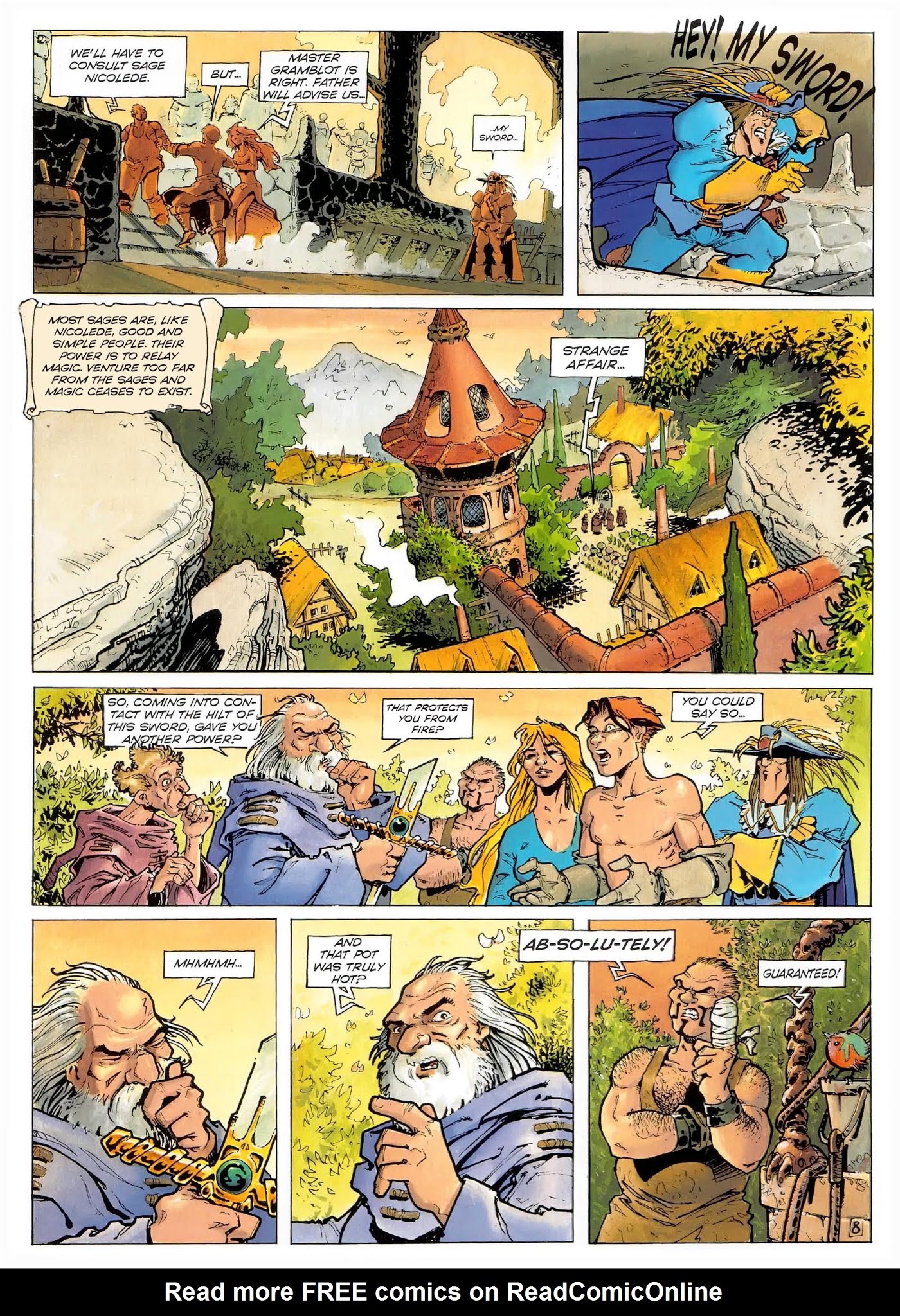Read online Lanfeust of Troy comic -  Issue #1 - 11