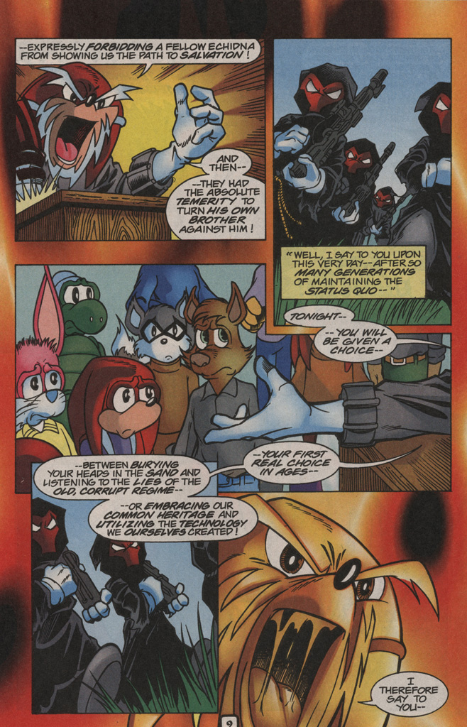 Read online Knuckles the Echidna comic -  Issue #23 - 13