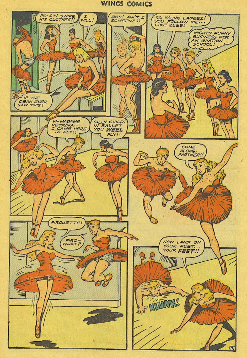 Read online Wings Comics comic -  Issue #67 - 22