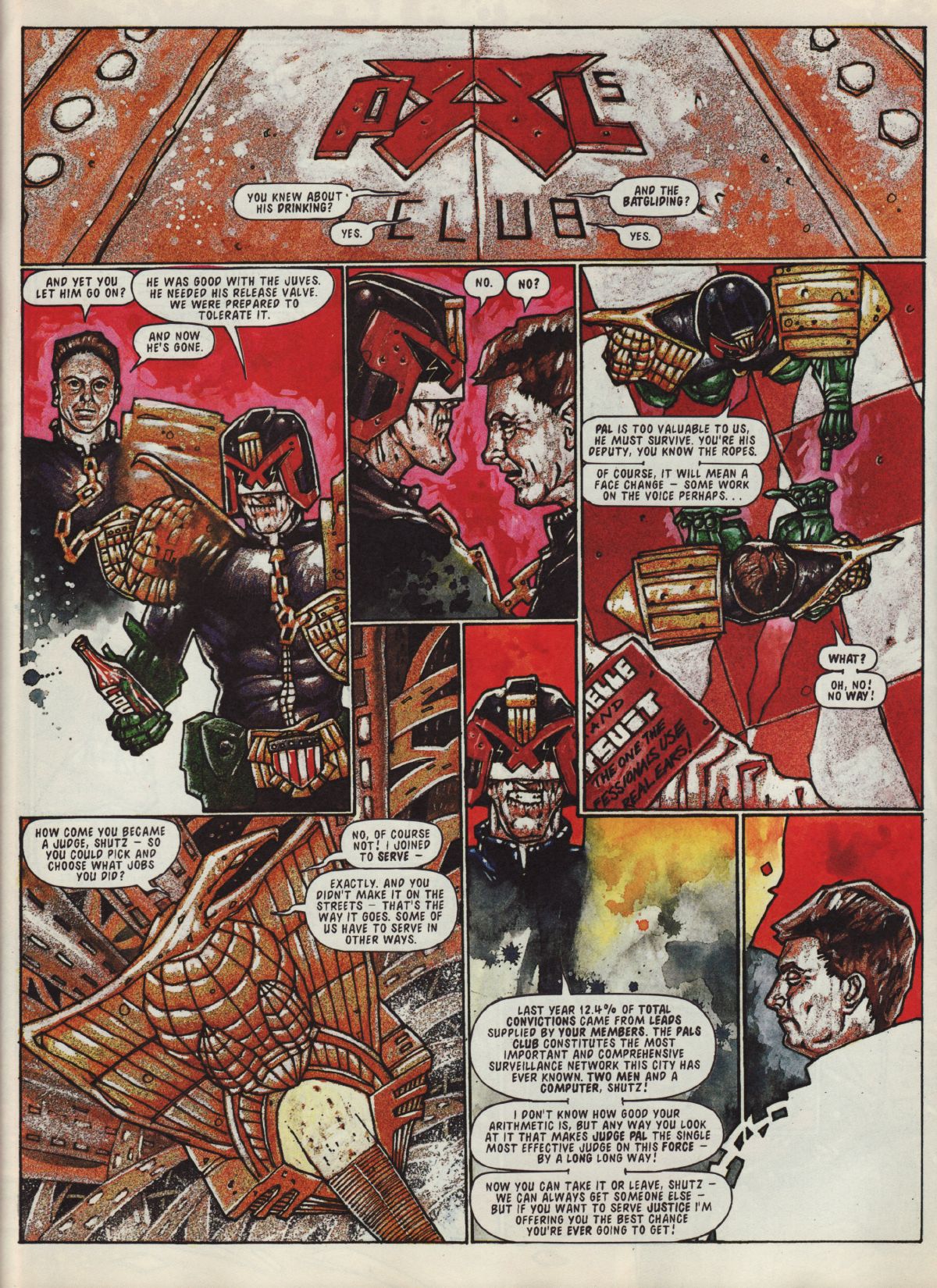 Read online Judge Dredd: The Megazine (vol. 2) comic -  Issue #79 - 12