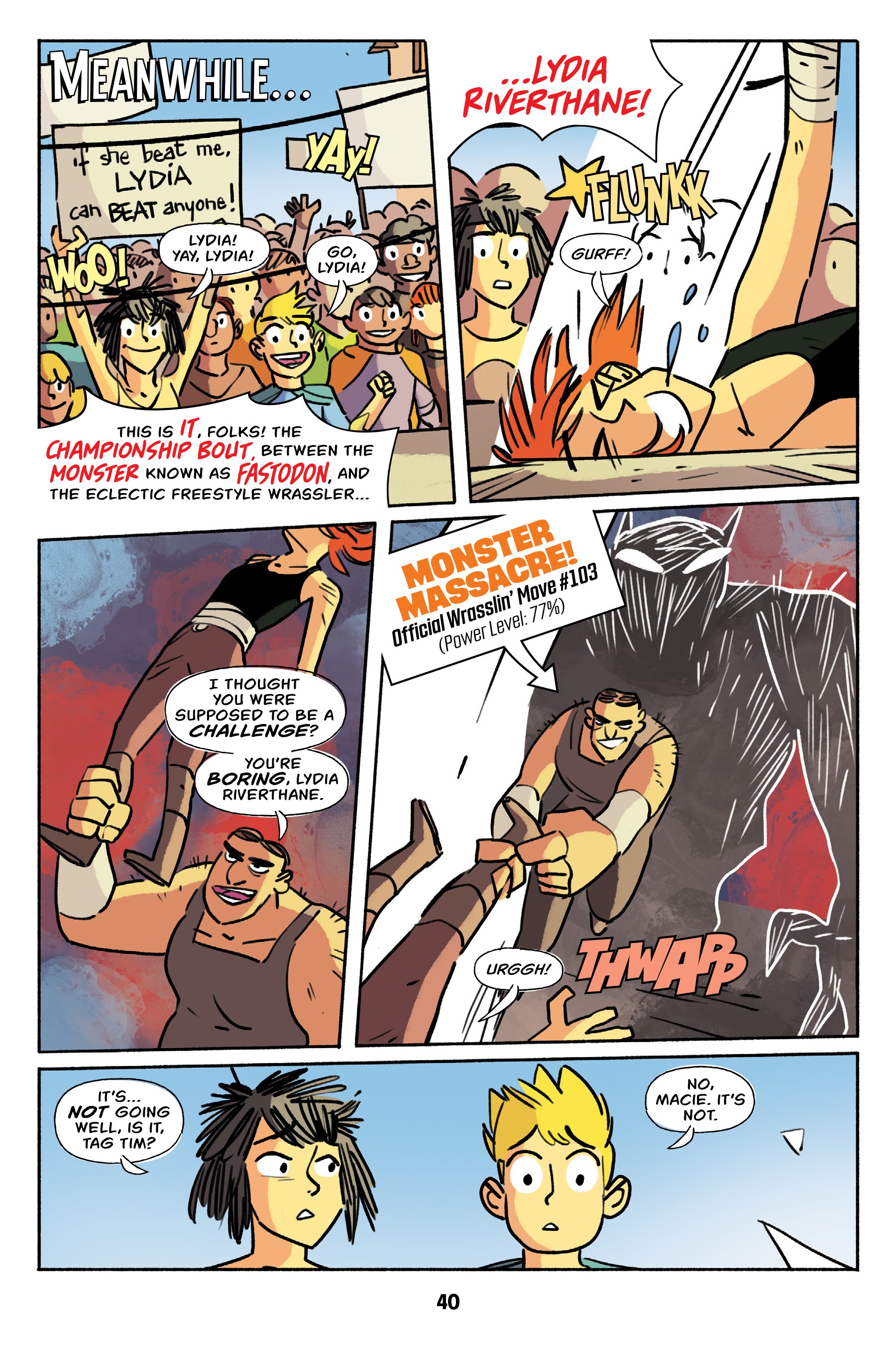 Read online Wrassle Castle comic -  Issue #3 - 41