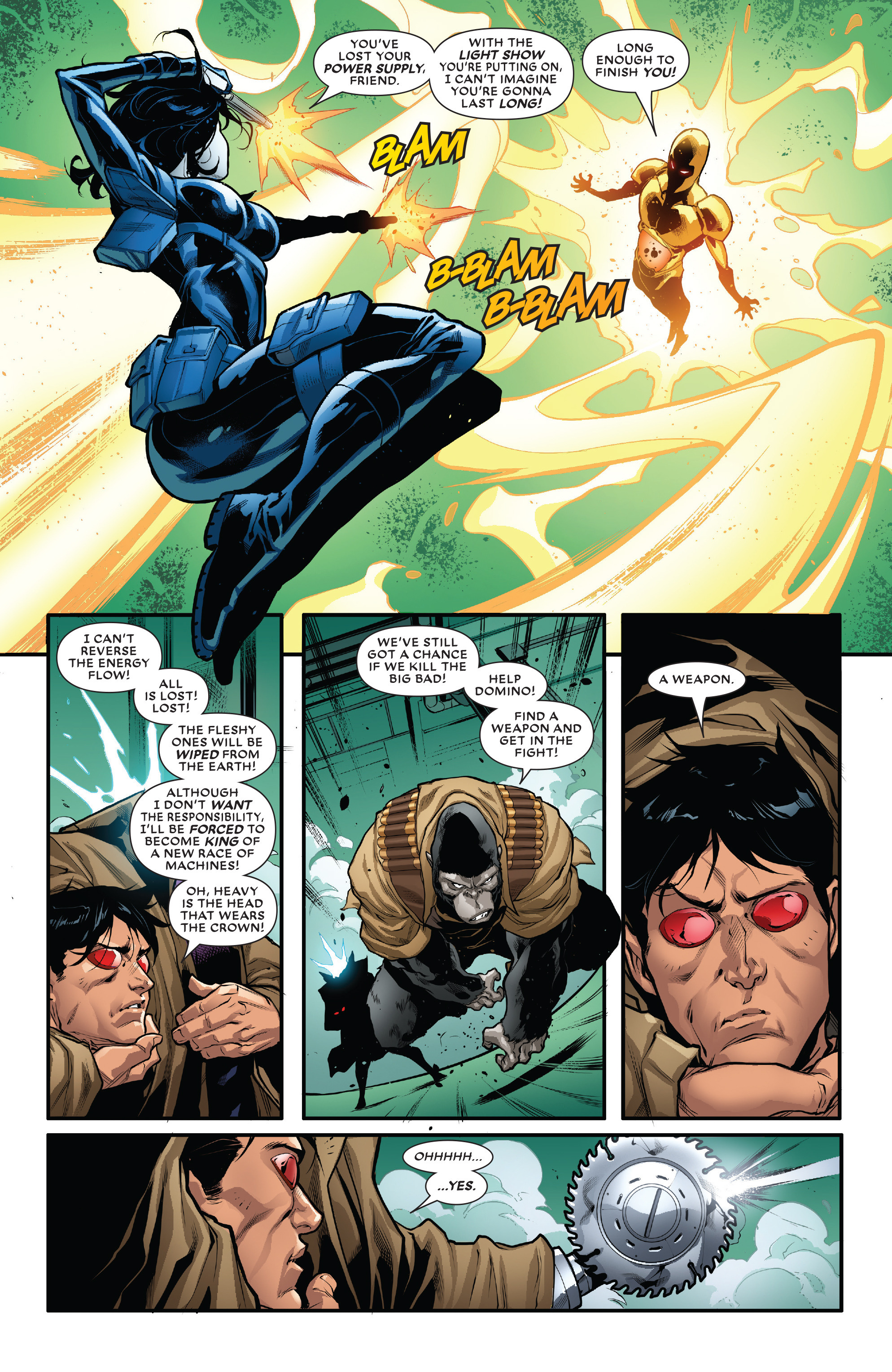 Read online Deadpool & the Mercs For Money [II] comic -  Issue #5 - 16