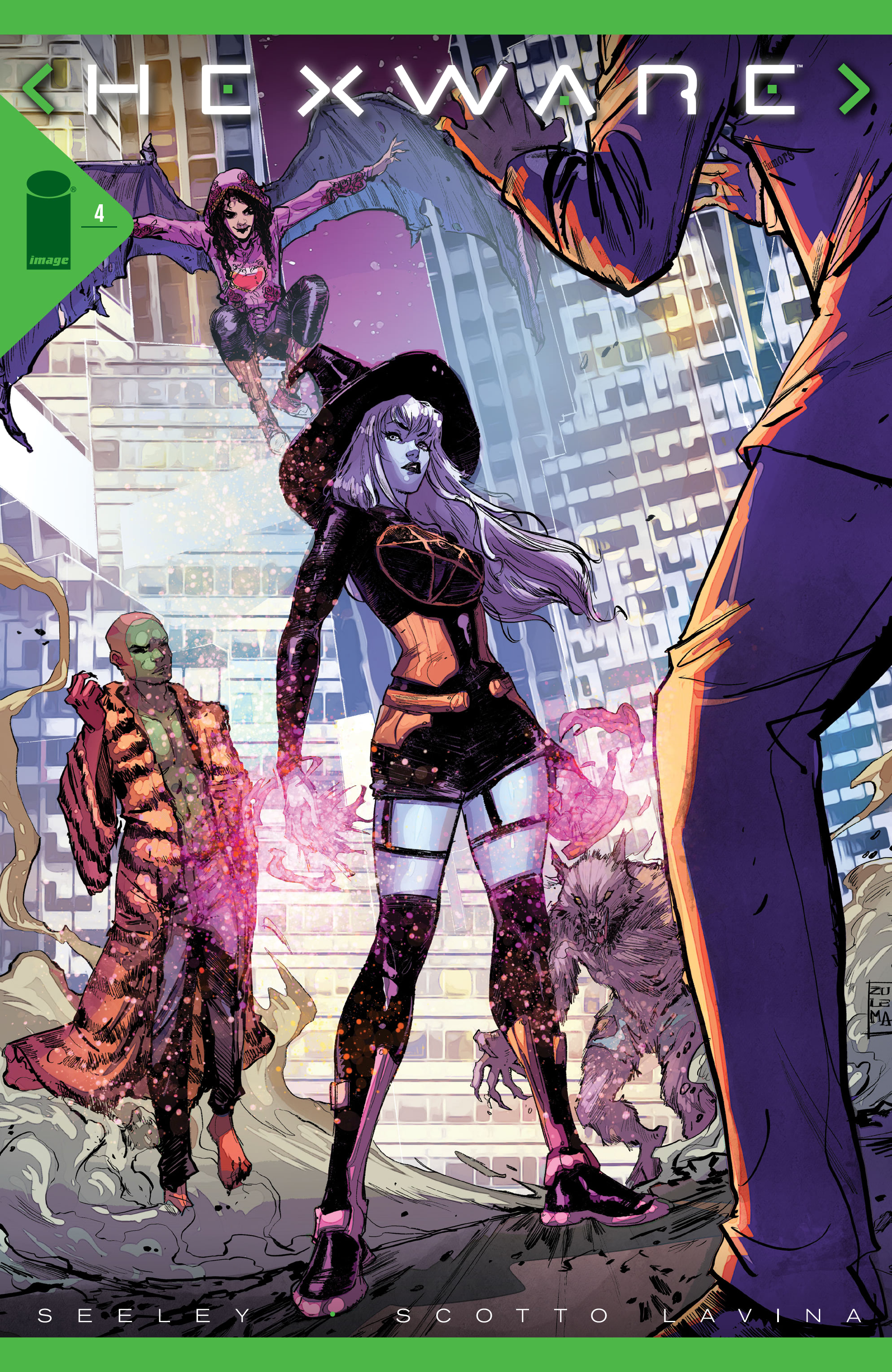 Read online Hexware comic -  Issue #4 - 1
