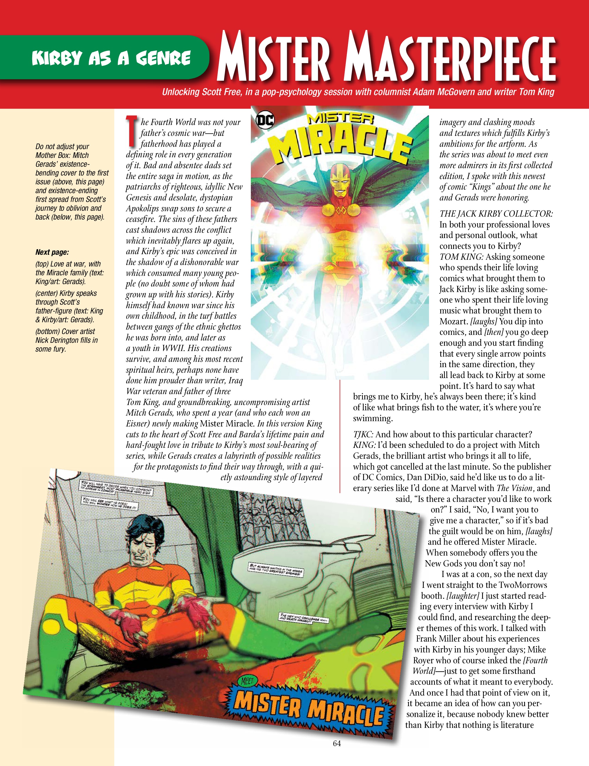 Read online The Jack Kirby Collector comic -  Issue #76 - 65