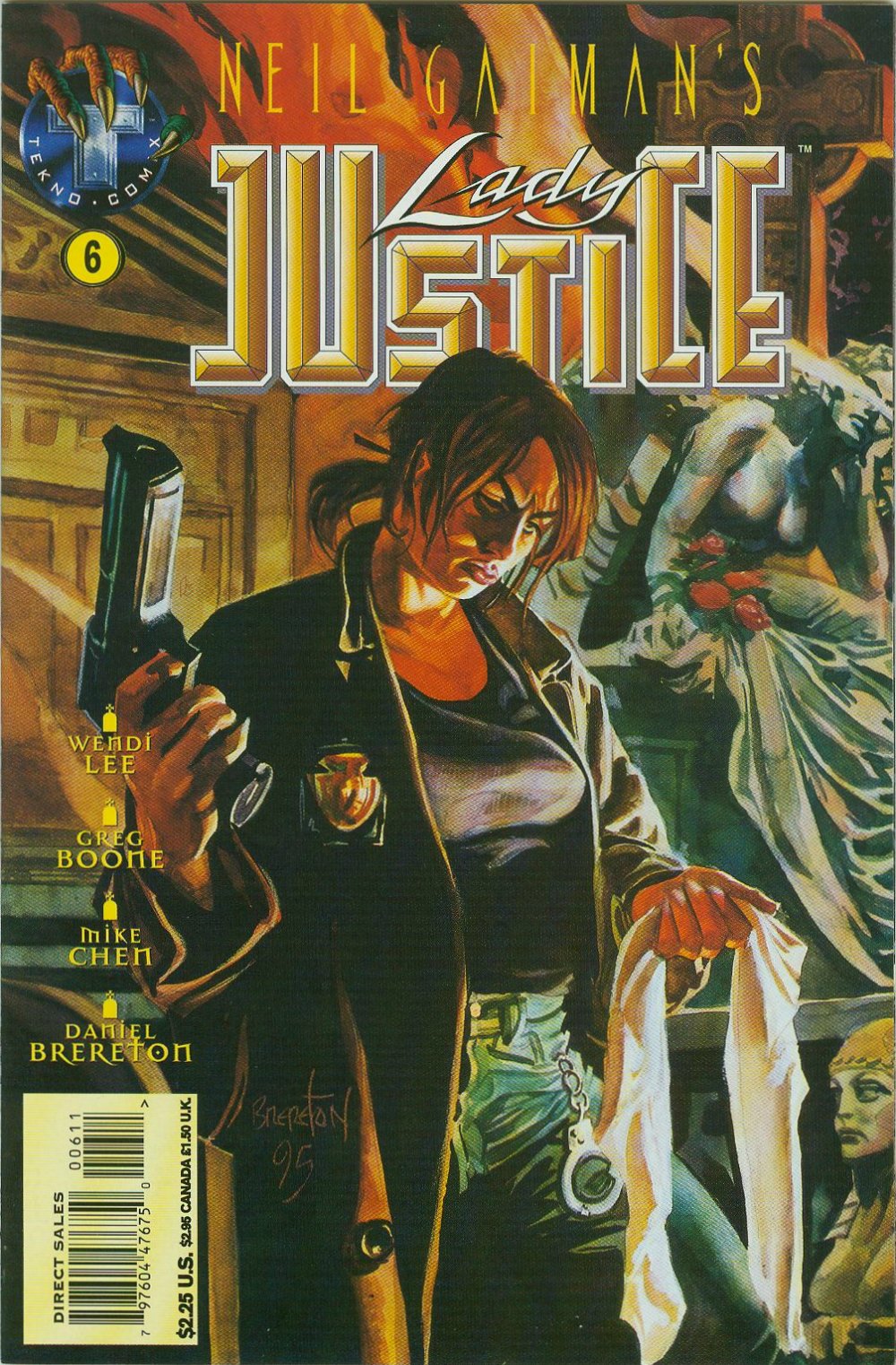 Read online Neil Gaiman's Lady Justice comic -  Issue #6 - 1