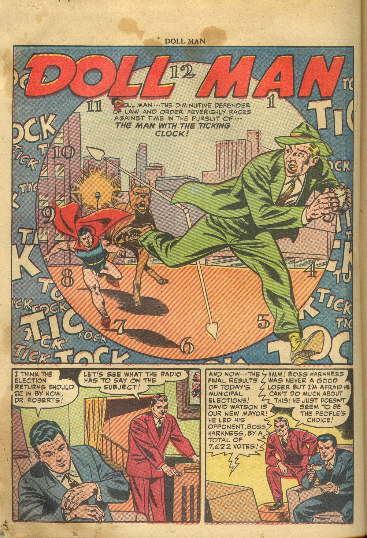 Read online Doll Man comic -  Issue #33 - 36