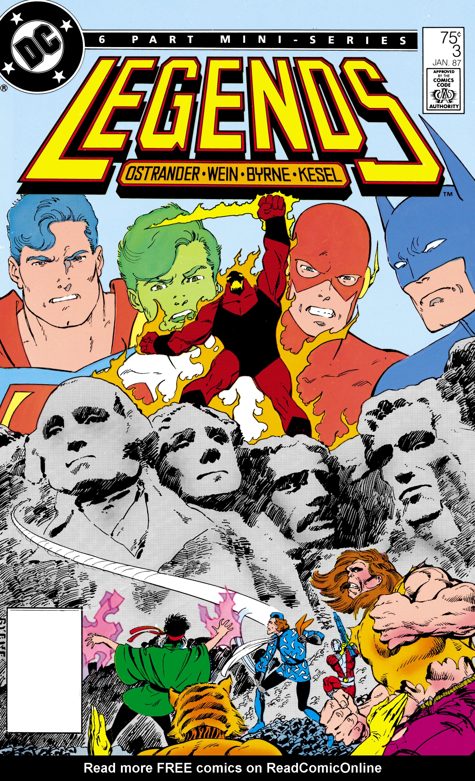 Read online Legends comic -  Issue #3 - 1