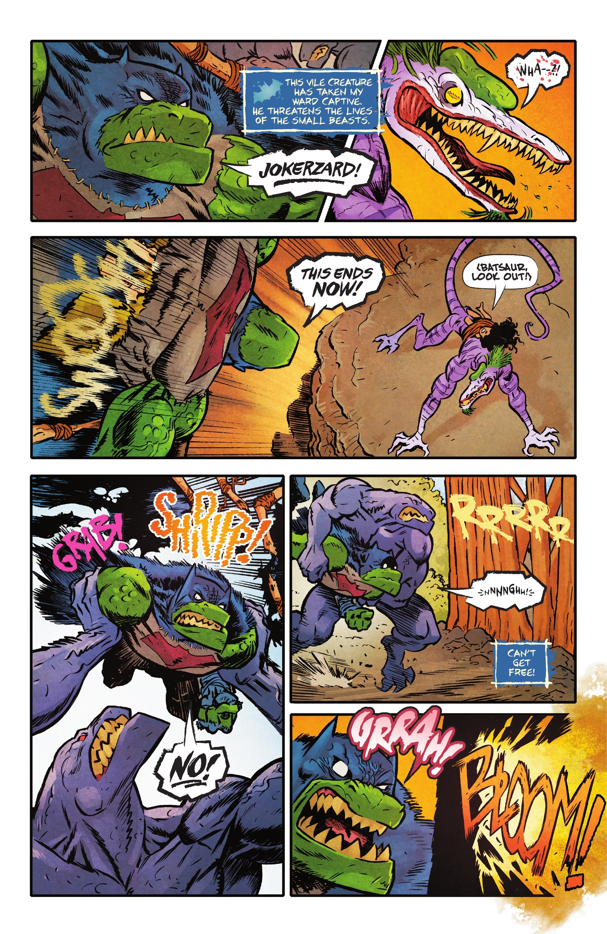 Read online The Jurassic League comic -  Issue #6 - 3