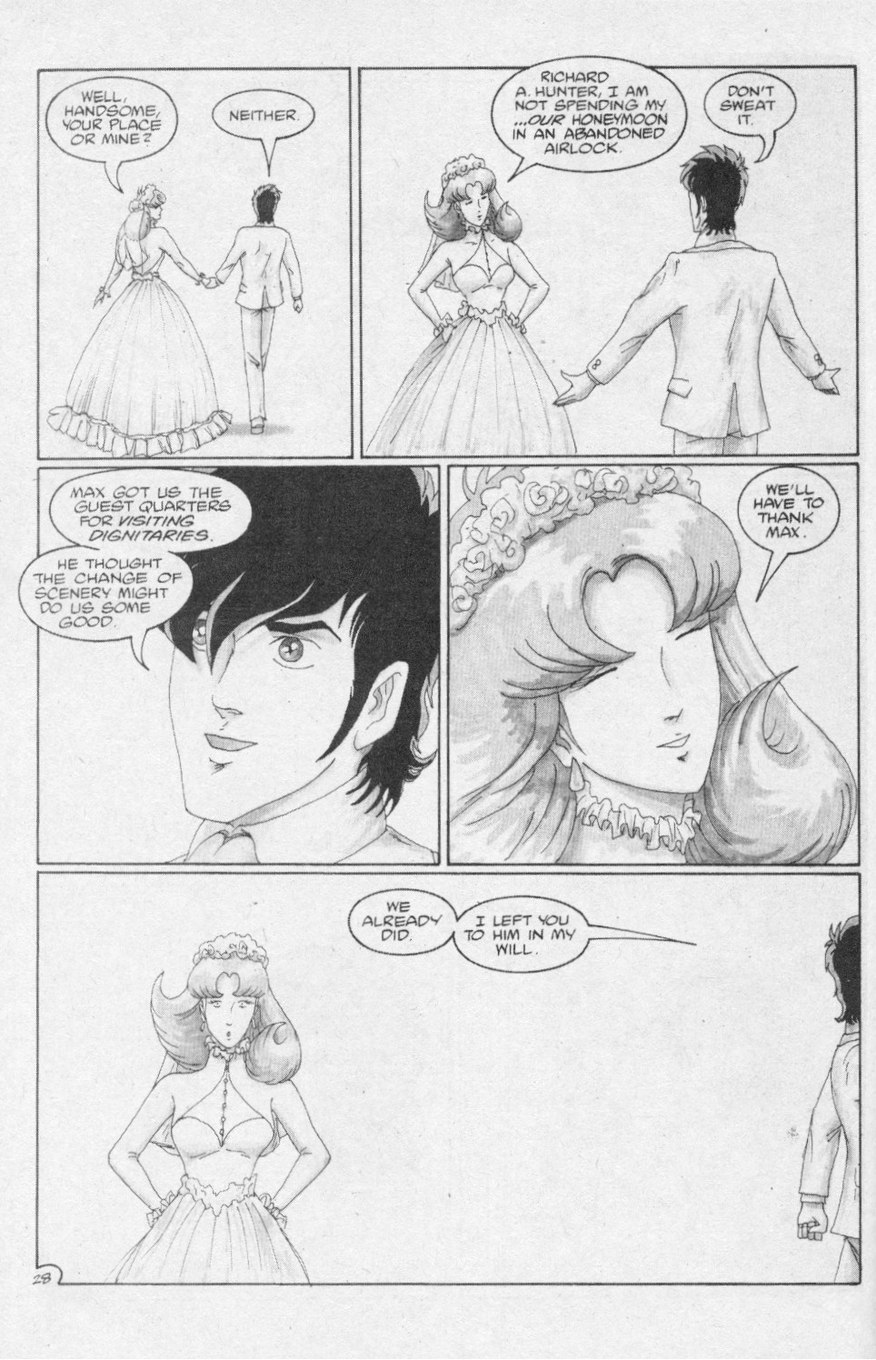 Read online Robotech II: The Sentinels comic -  Issue # _Wedding Special 2 - 29