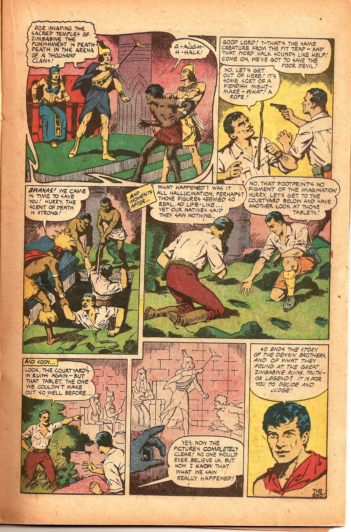 Read online Jungle Comics comic -  Issue #139 - 25
