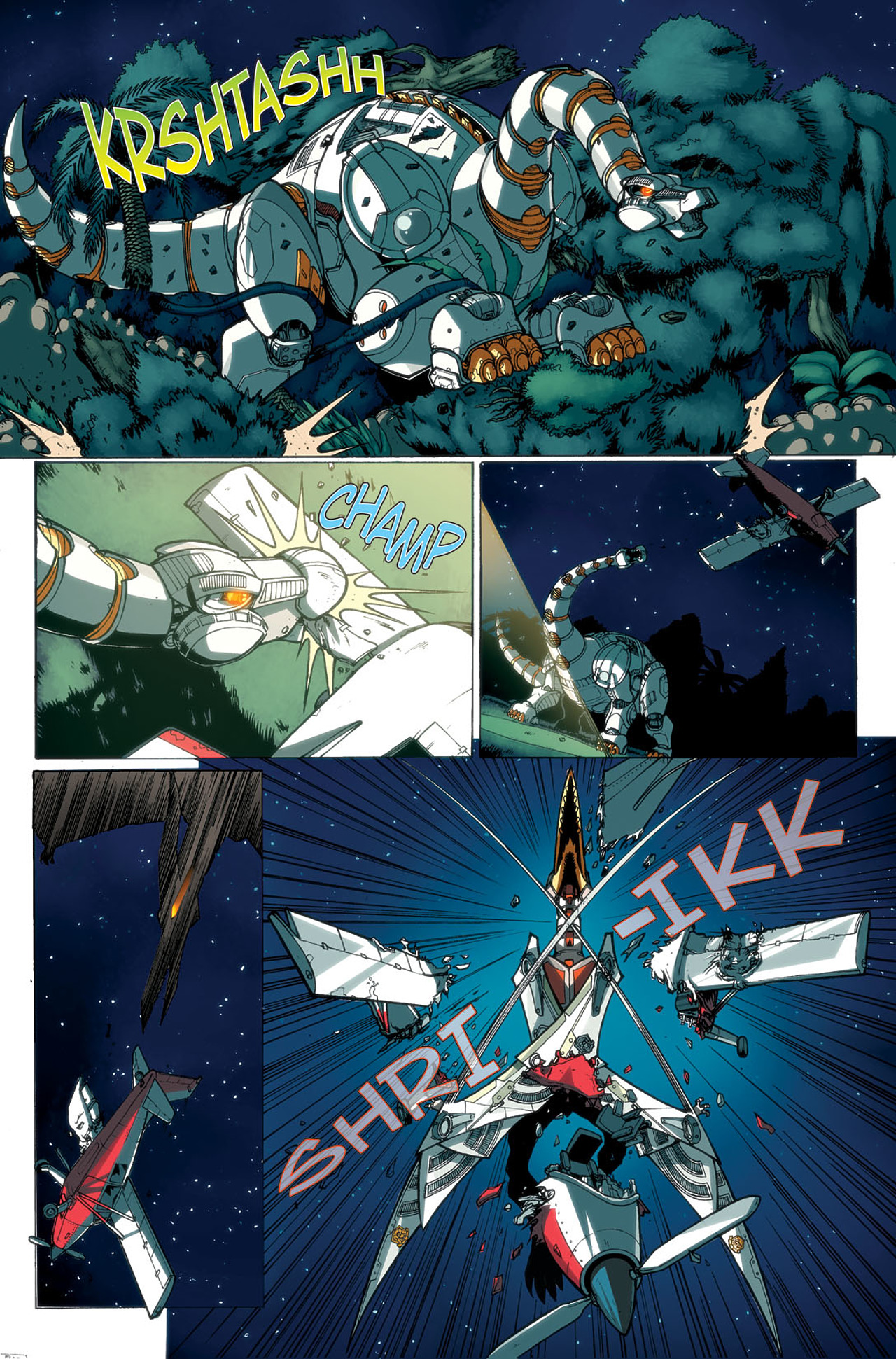 Read online The Transformers: Maximum Dinobots comic -  Issue #1 - 10