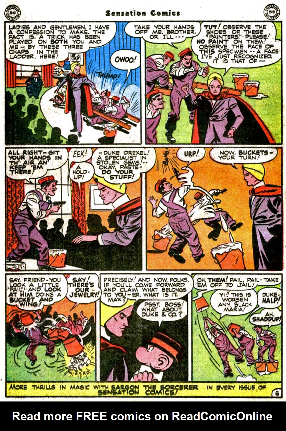 Read online Sensation (Mystery) Comics comic -  Issue #64 - 34