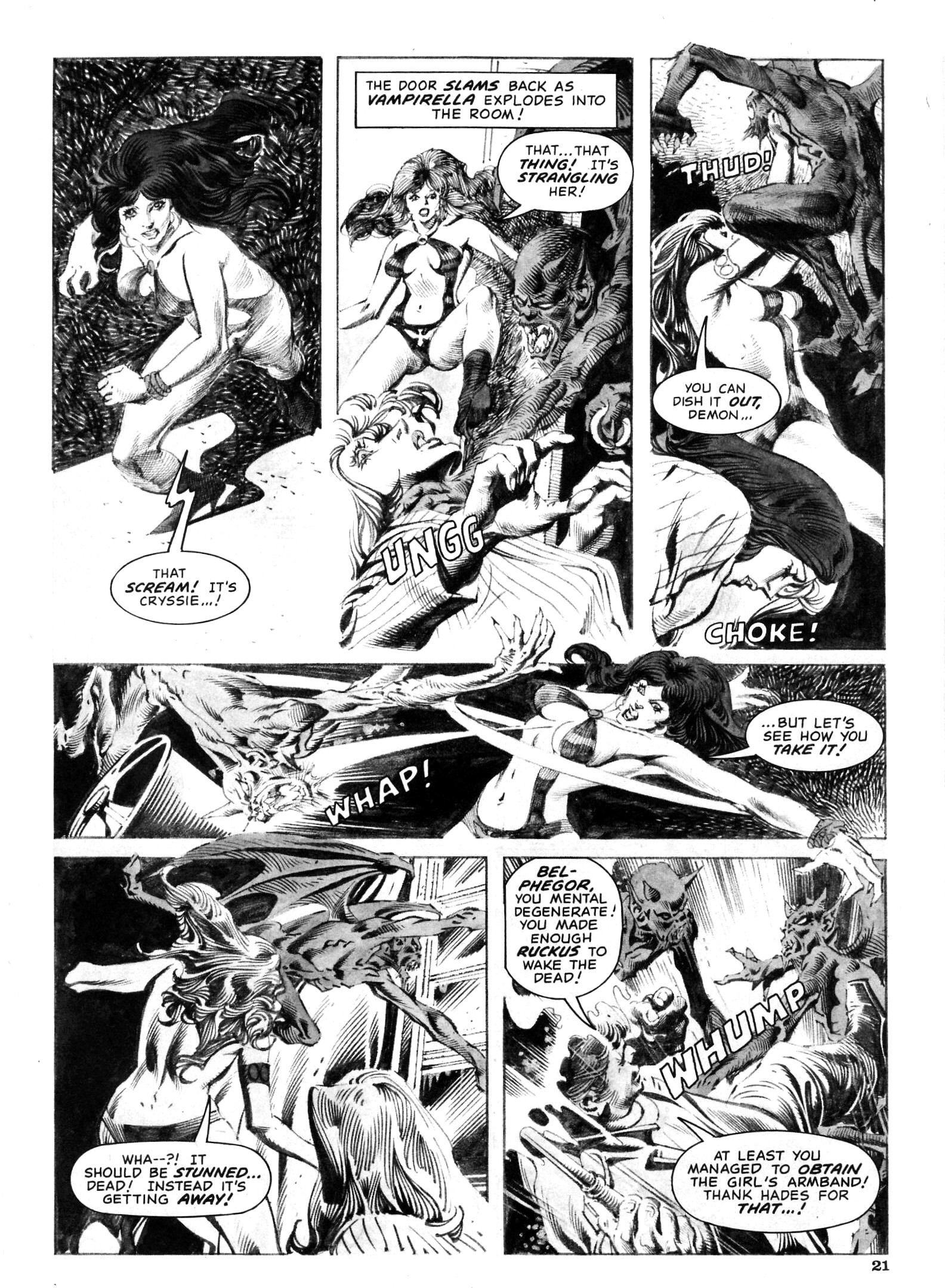Read online Vampirella (1969) comic -  Issue #92 - 21
