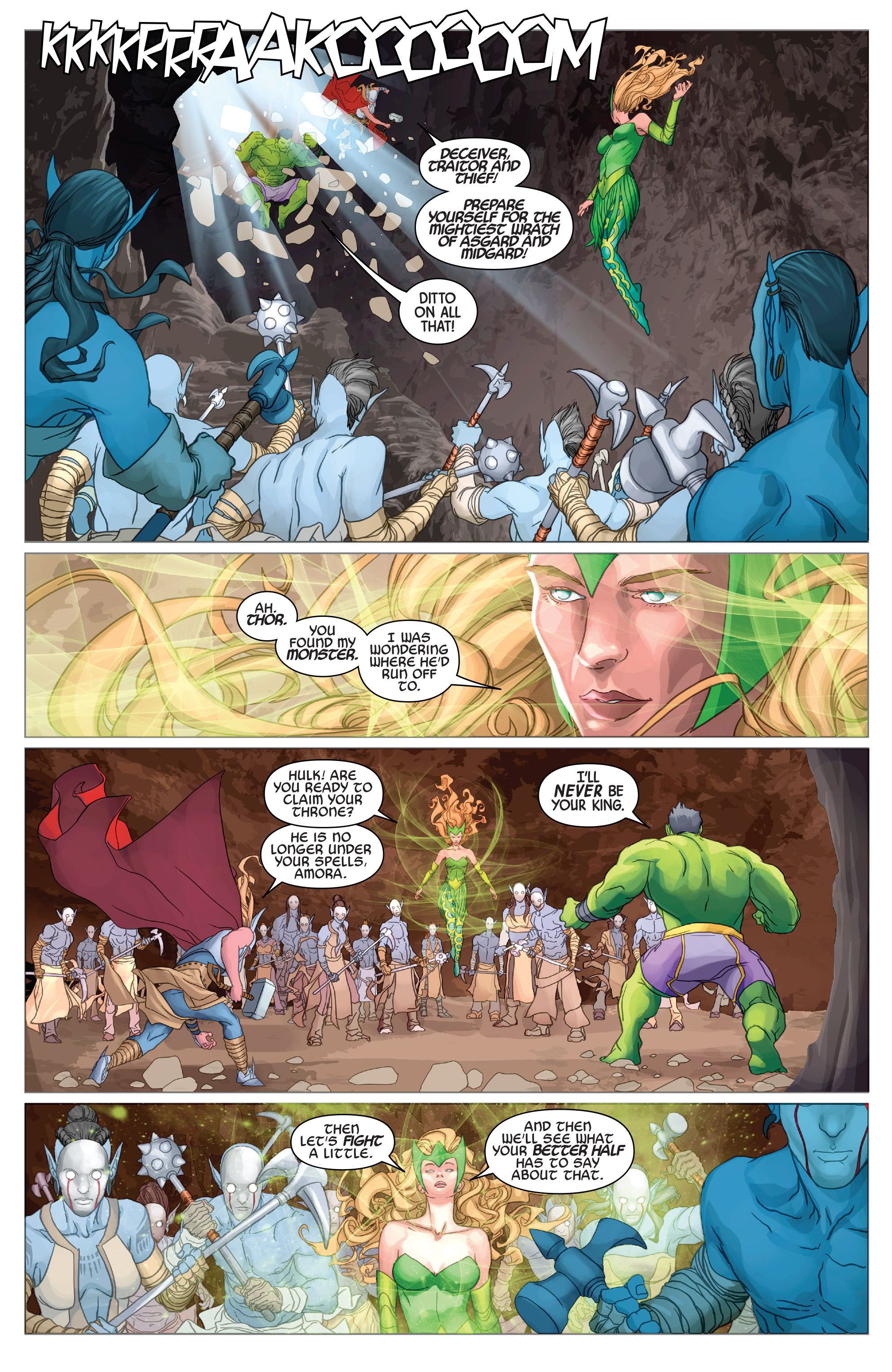 Read online Totally Awesome Hulk comic -  Issue #6 - 10