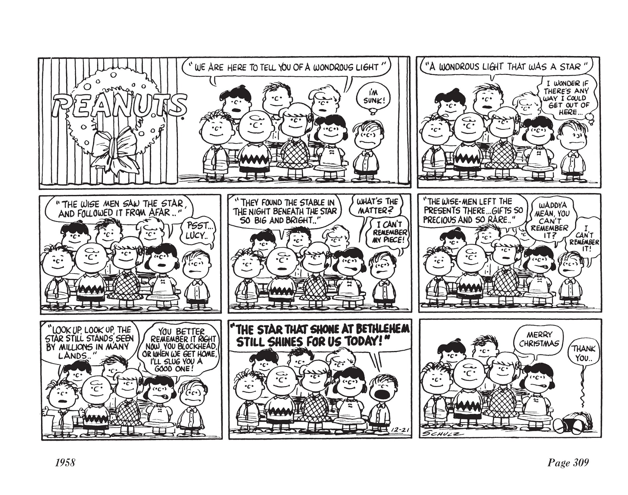 Read online The Complete Peanuts comic -  Issue # TPB 4 - 323