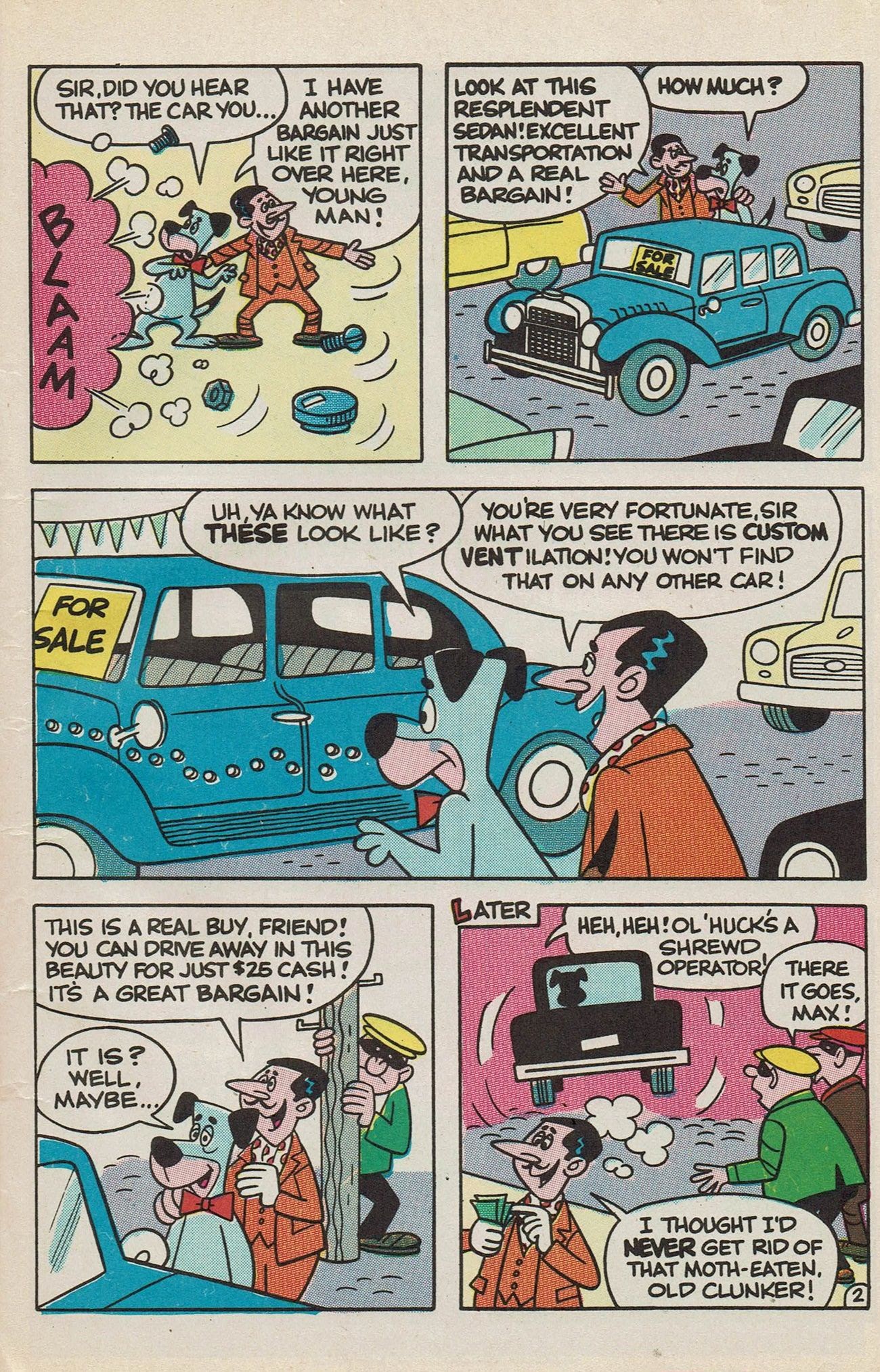 Read online Huckleberry Hound / Quick Draw McGraw Giant Size Flip Book comic -  Issue # Full - 56