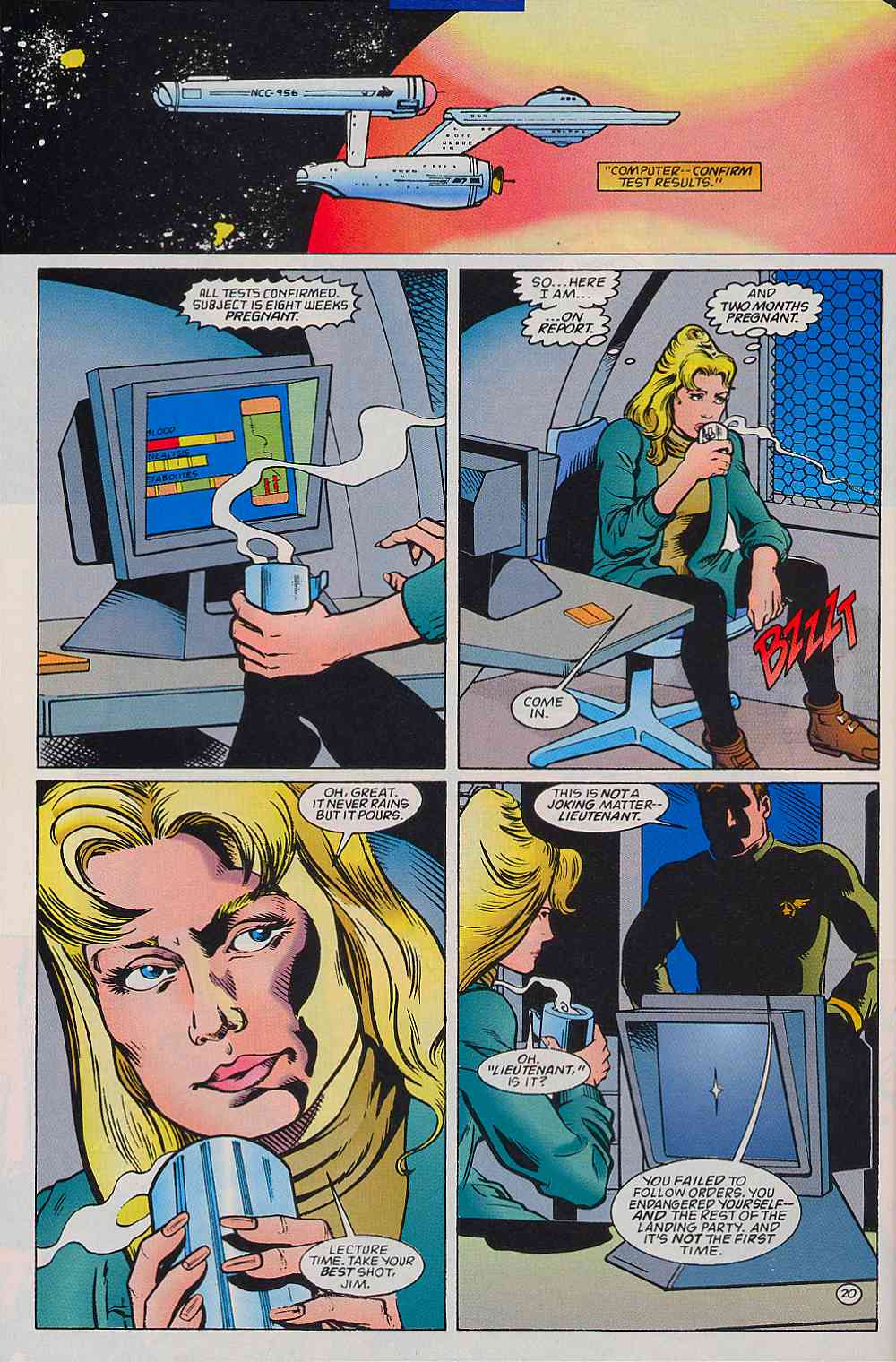 Read online Star Trek (1989) comic -  Issue #73 - 21