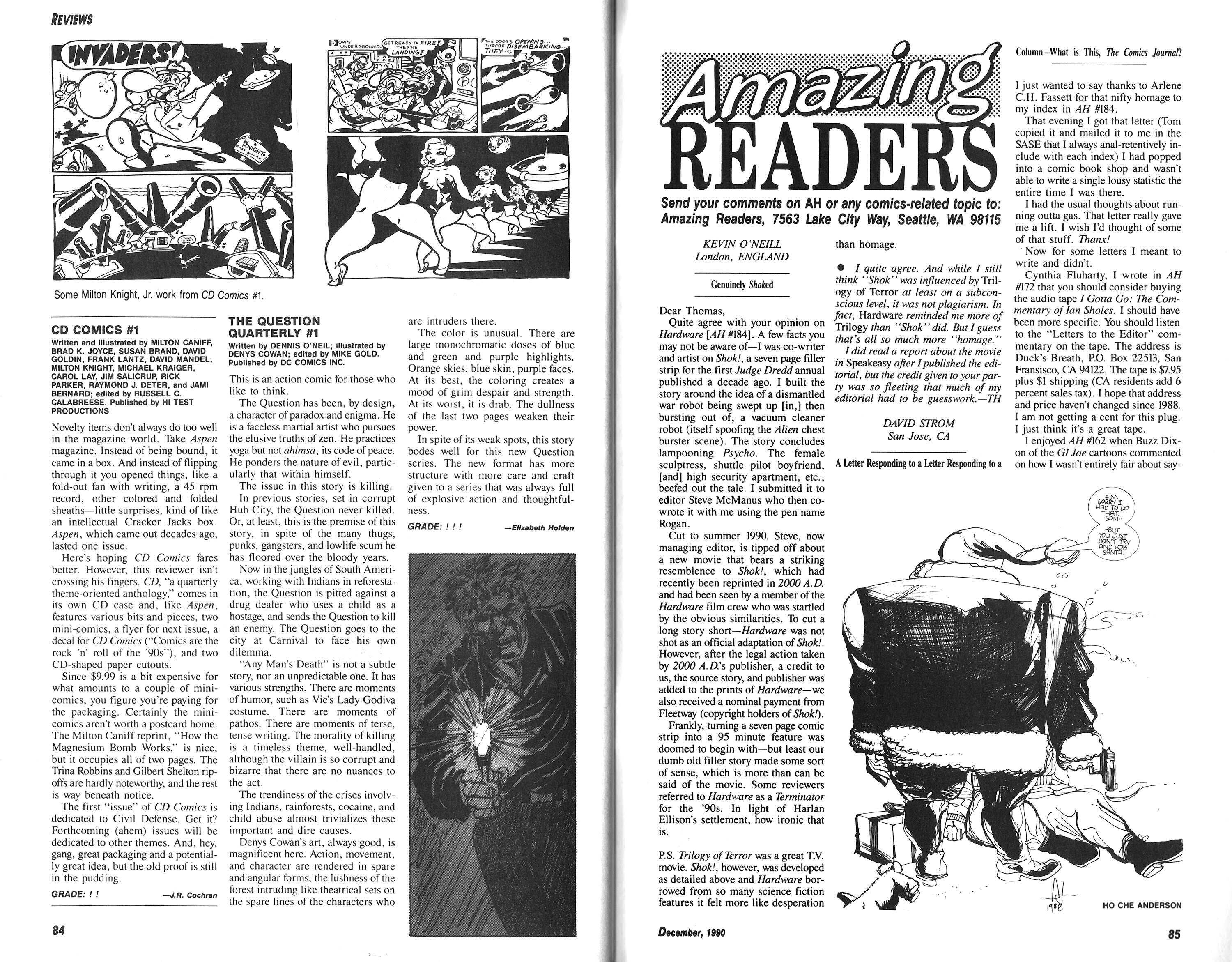 Read online Amazing Heroes comic -  Issue #186 - 43