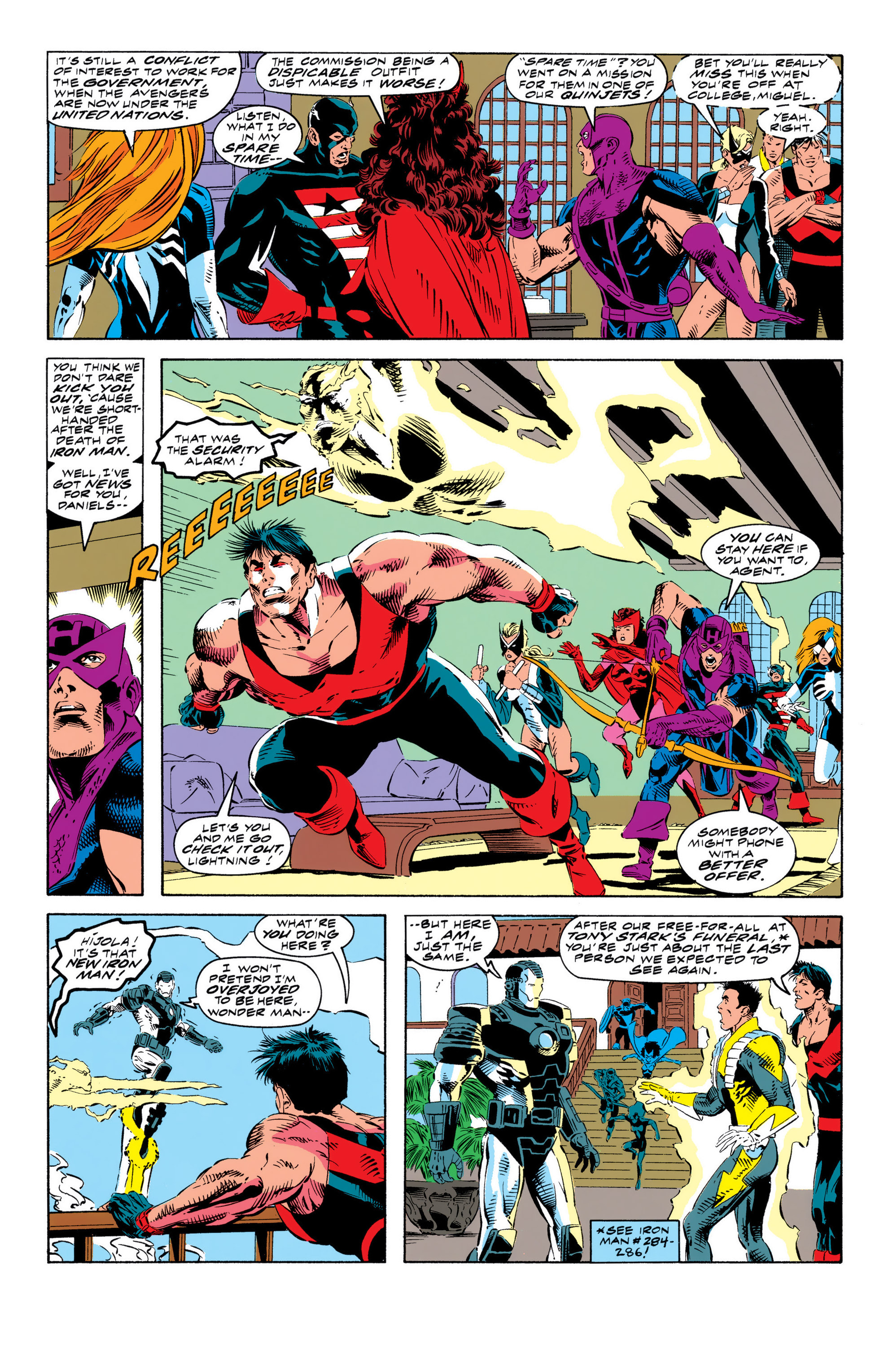 Read online Avengers West Coast (1989) comic -  Issue #89 - 9