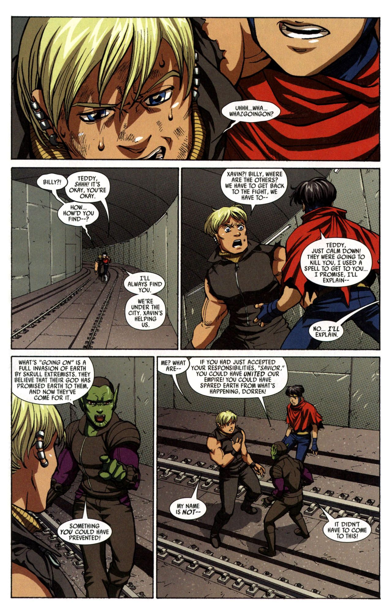 Read online Secret Invasion: Runaways/Young Avengers comic -  Issue #2 - 16