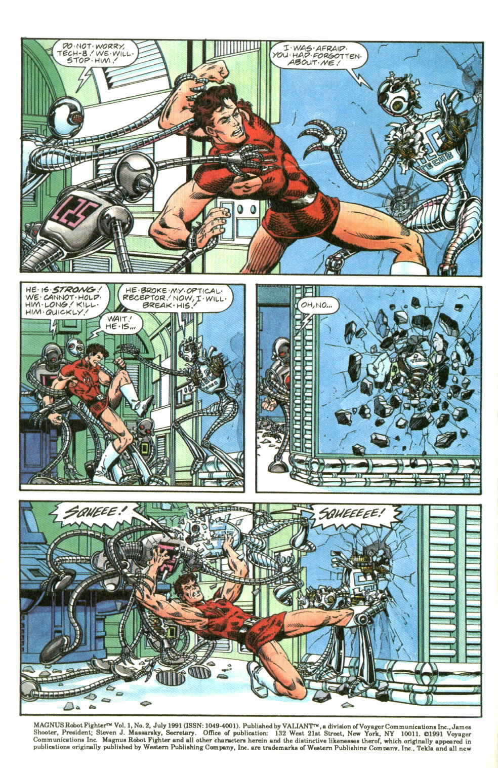 Read online Magnus Robot Fighter (1991) comic -  Issue #2 - 3