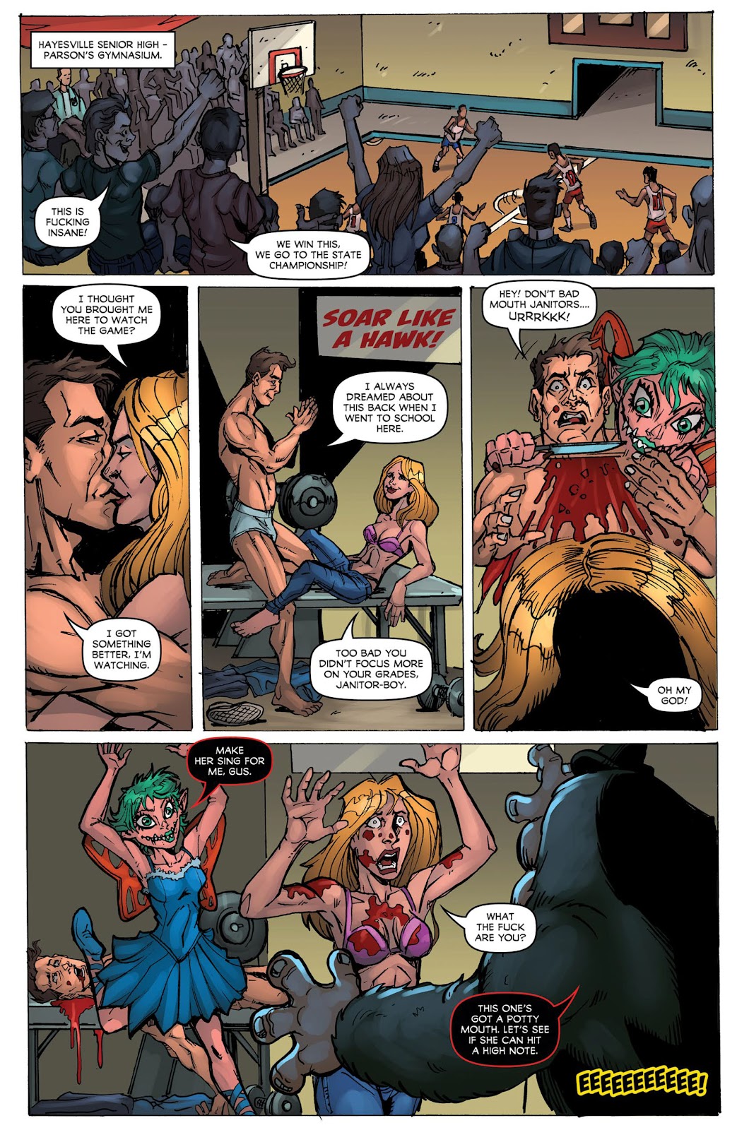 Read Willy's Wonderland Issue #3 Online Page 17
