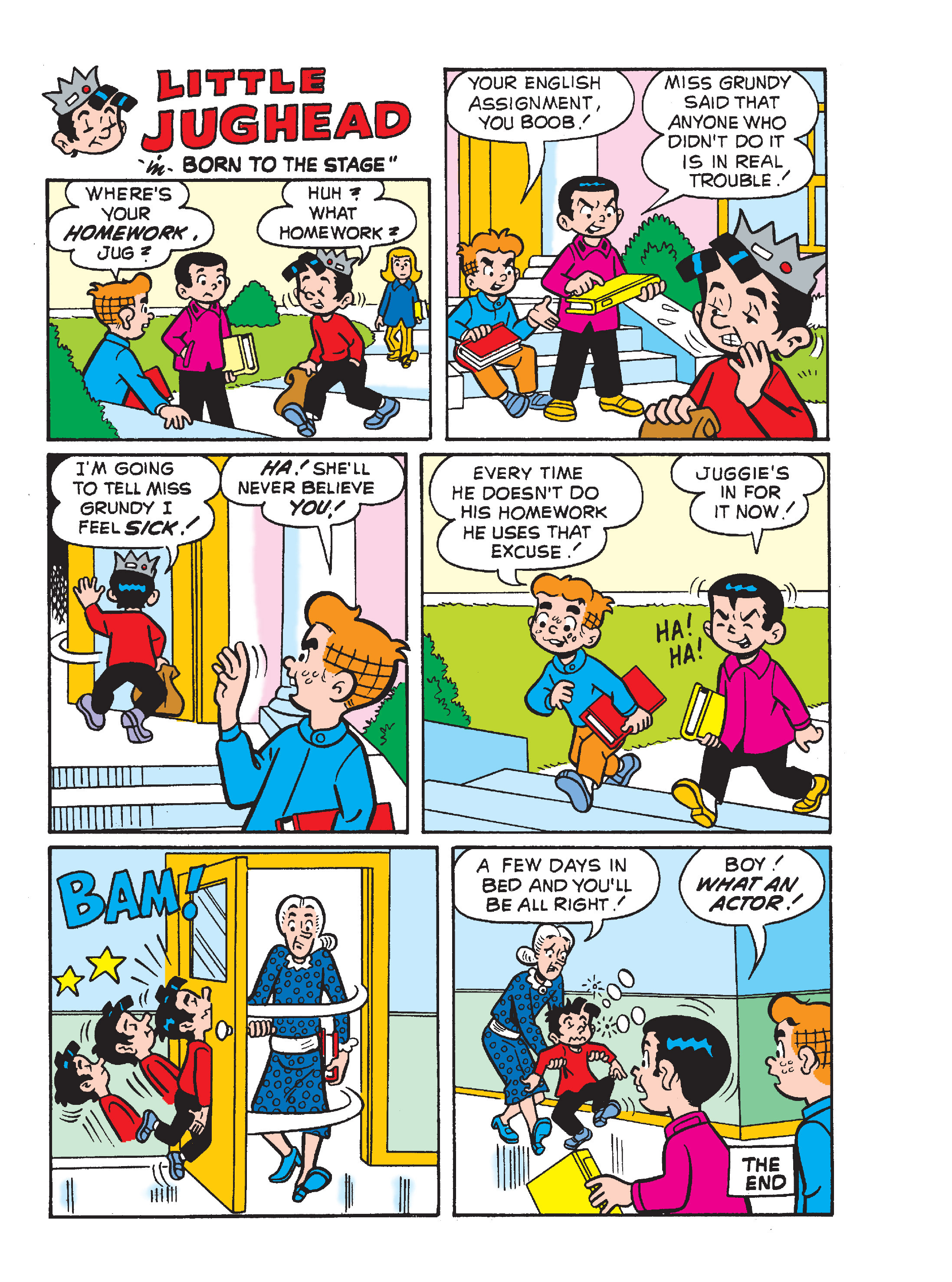 Read online Jughead and Archie Double Digest comic -  Issue #19 - 137