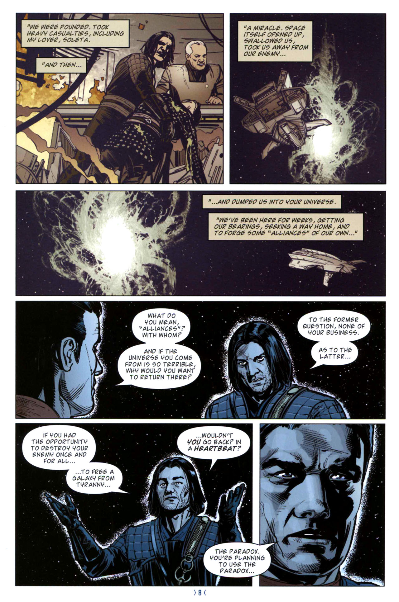 Read online Star Trek: New Frontier comic -  Issue #5 - 9