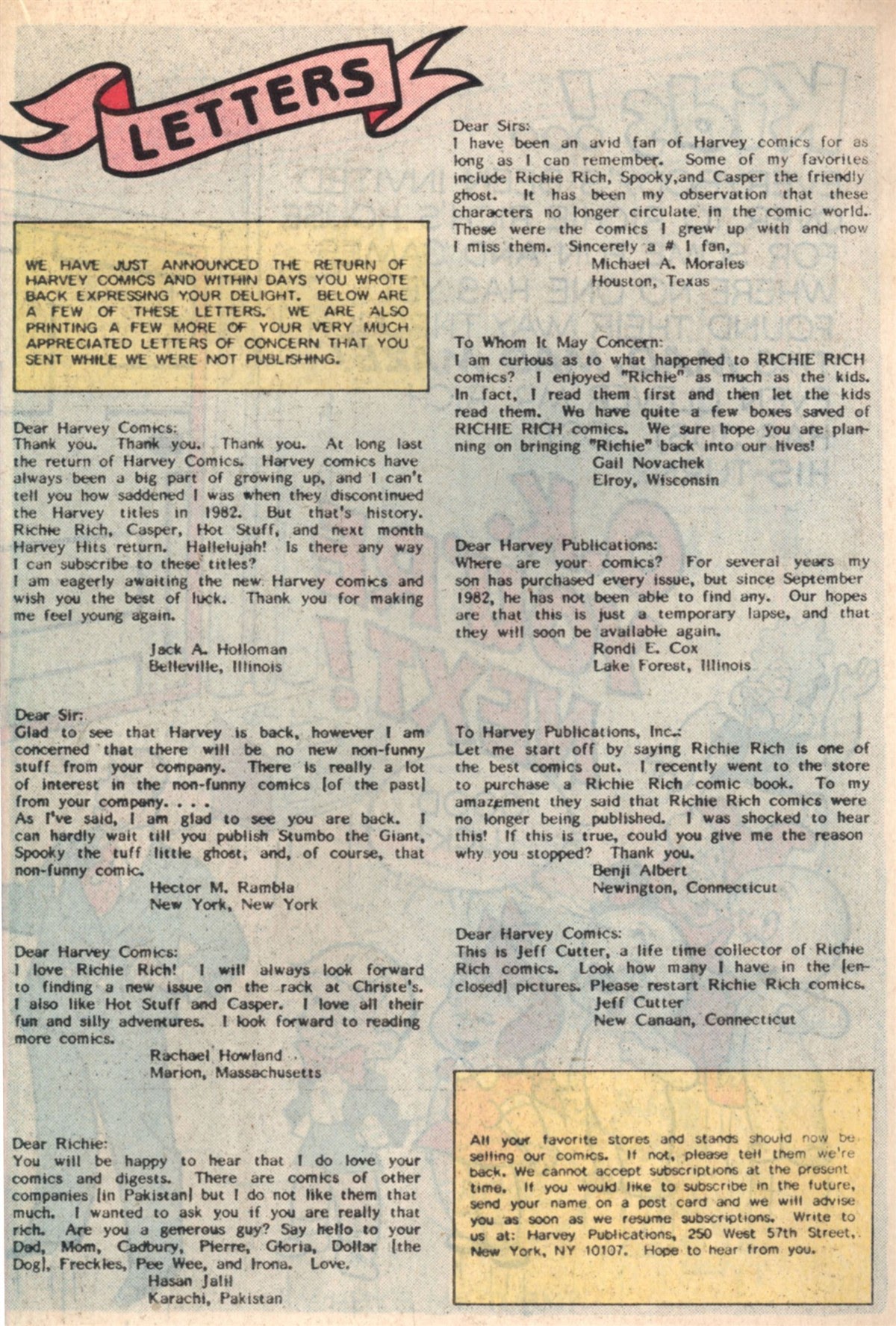 Read online Harvey Hits Comics comic -  Issue #1 - 17