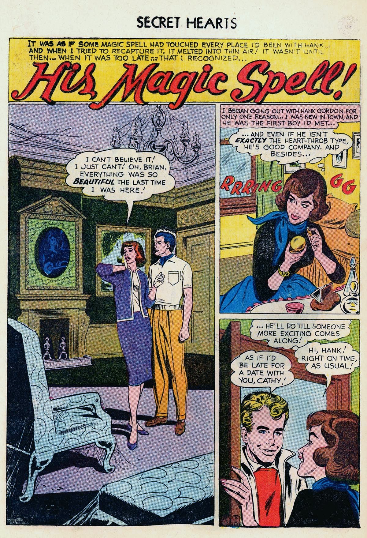 Read online Secret Hearts comic -  Issue #58 - 12