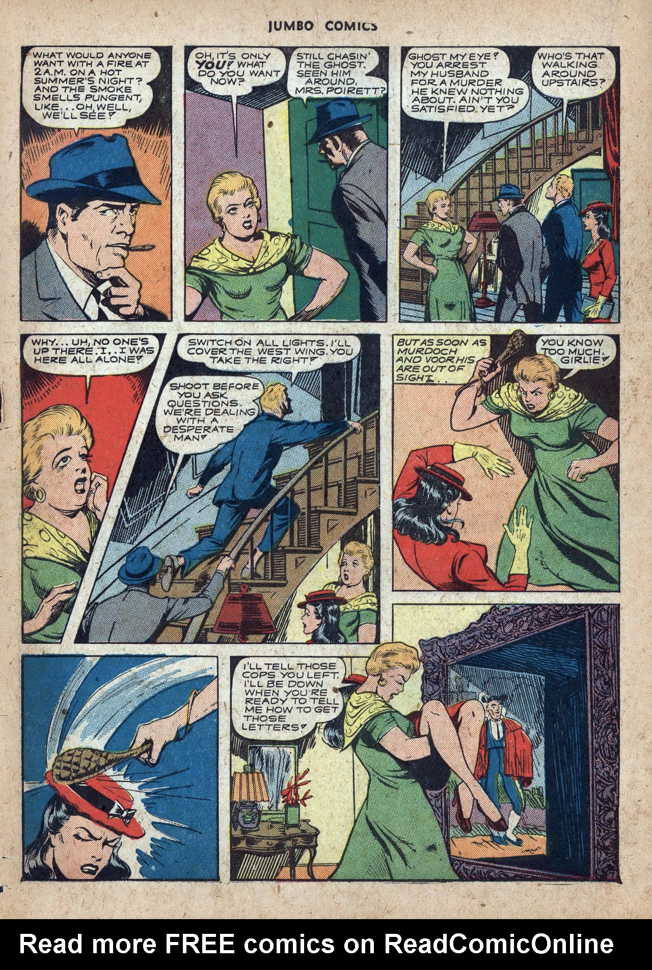 Read online Jumbo Comics comic -  Issue #54 - 55