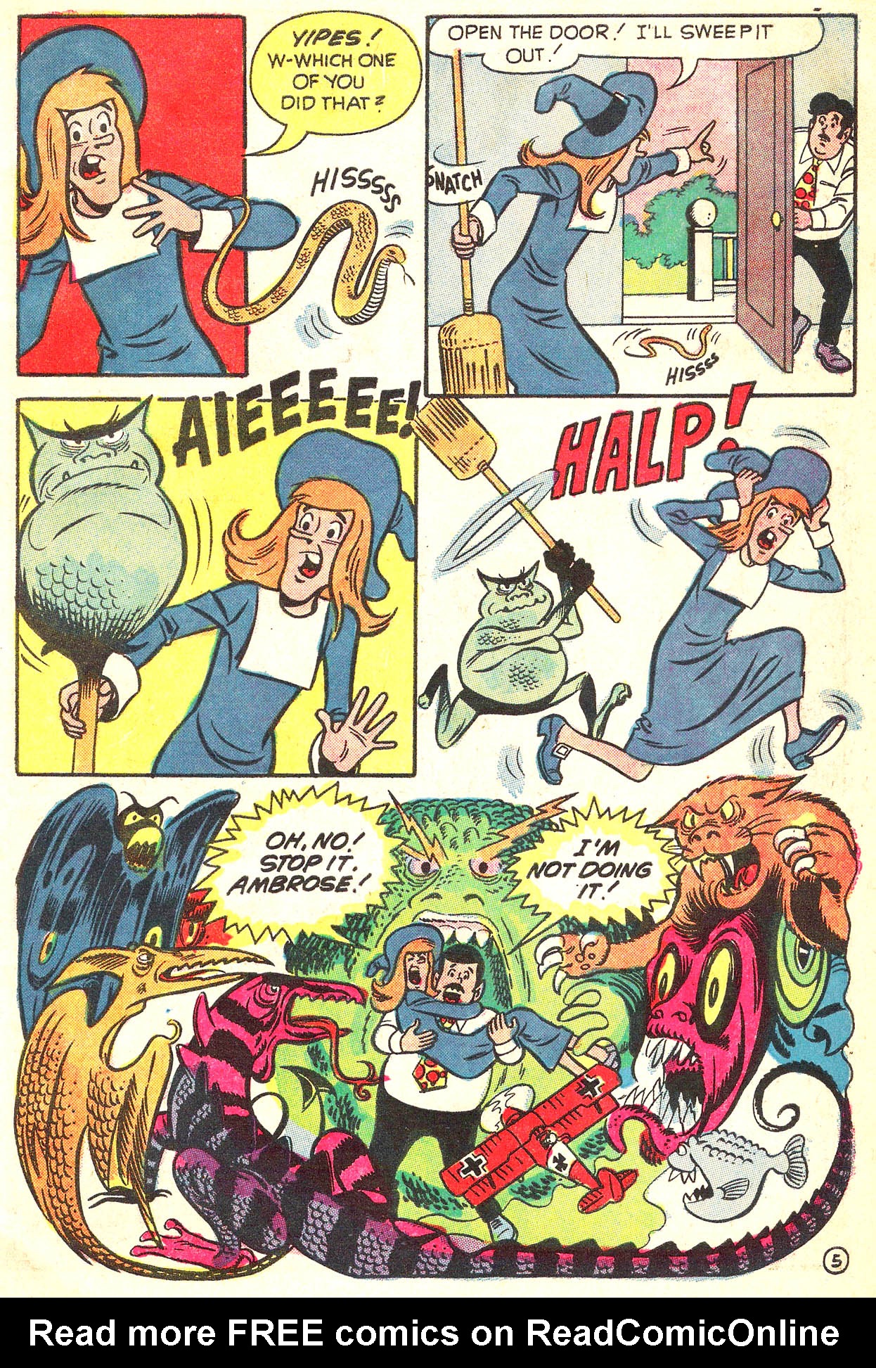 Read online Sabrina The Teenage Witch (1971) comic -  Issue #14 - 7