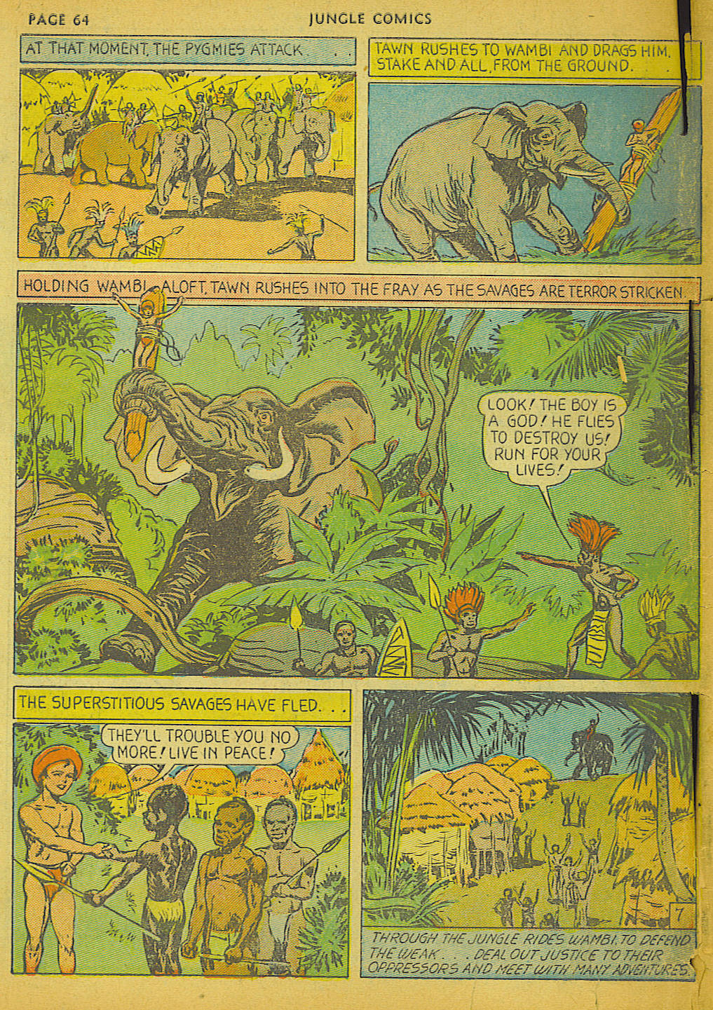 Read online Jungle Comics comic -  Issue #6 - 66