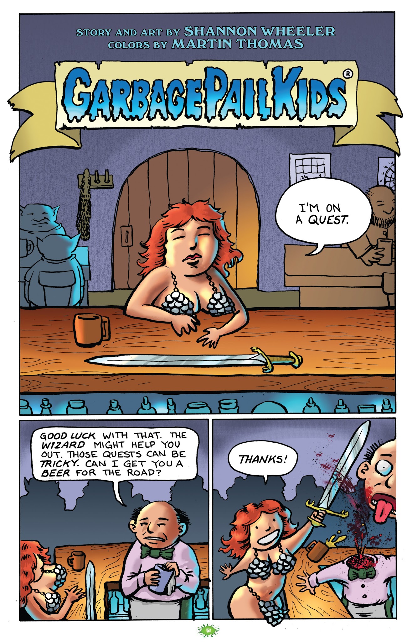 Read online Garbage Pail Kids comic -  Issue # TPB - 51