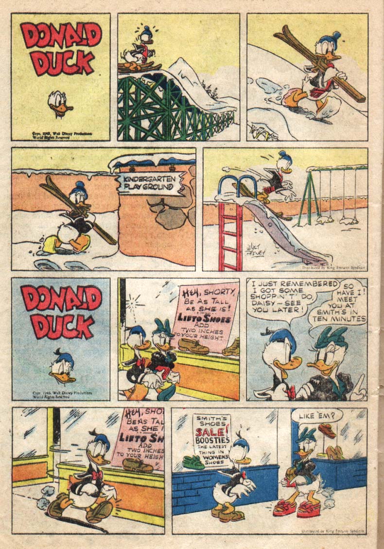 Read online Walt Disney's Comics and Stories comic -  Issue #125 - 36