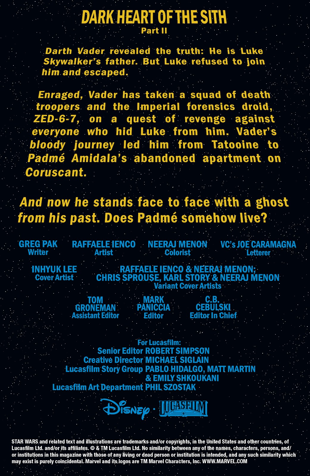 Star Wars: Darth Vader (2020) issue 2 - Page 2