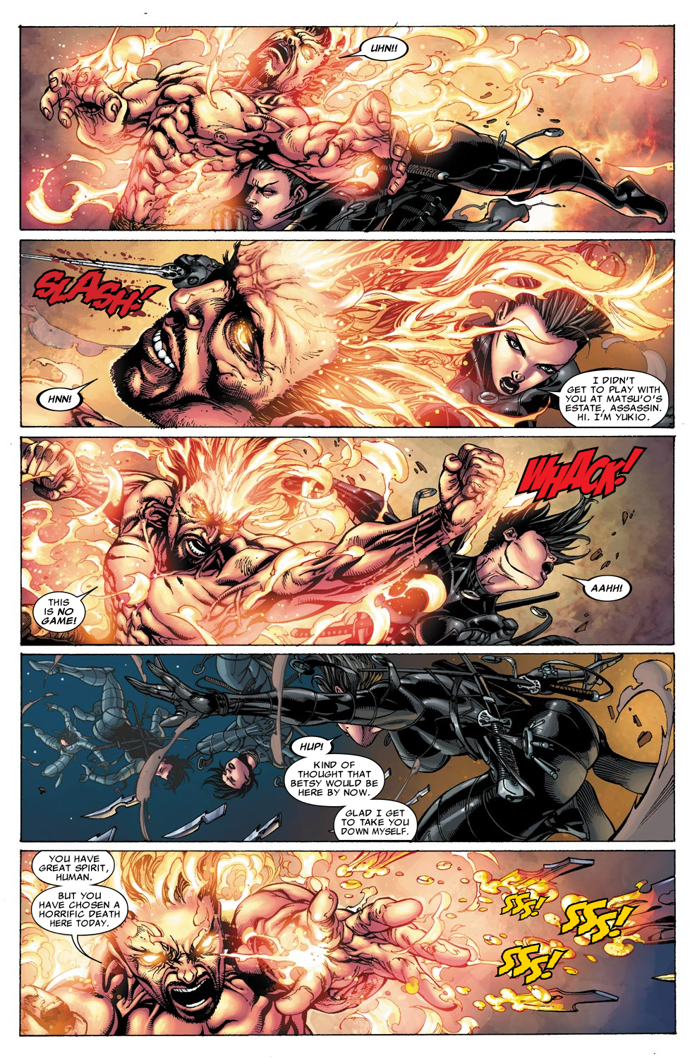 Read online Psylocke comic -  Issue #3 - 17