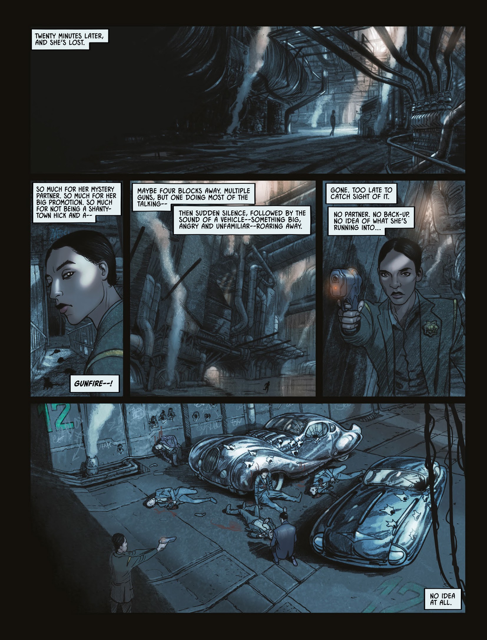 Read online Judge Dredd Megazine (Vol. 5) comic -  Issue #424 - 21