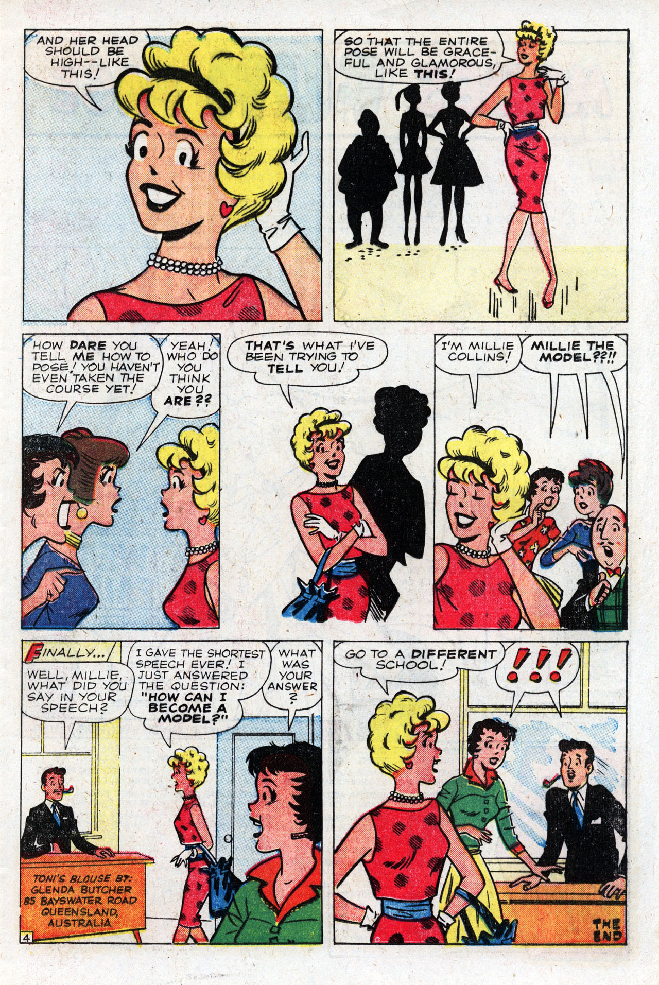 Read online Millie the Model comic -  Issue #100 - 13