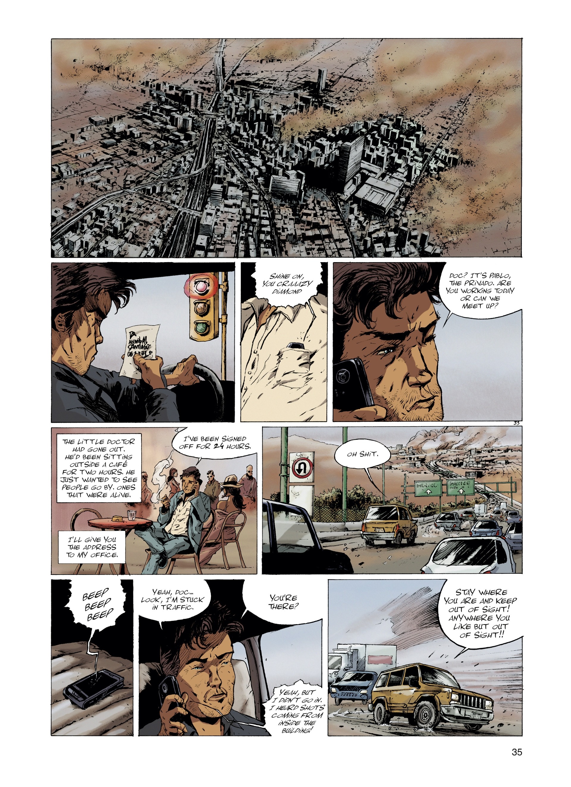 Read online Interpol comic -  Issue #1 - 35