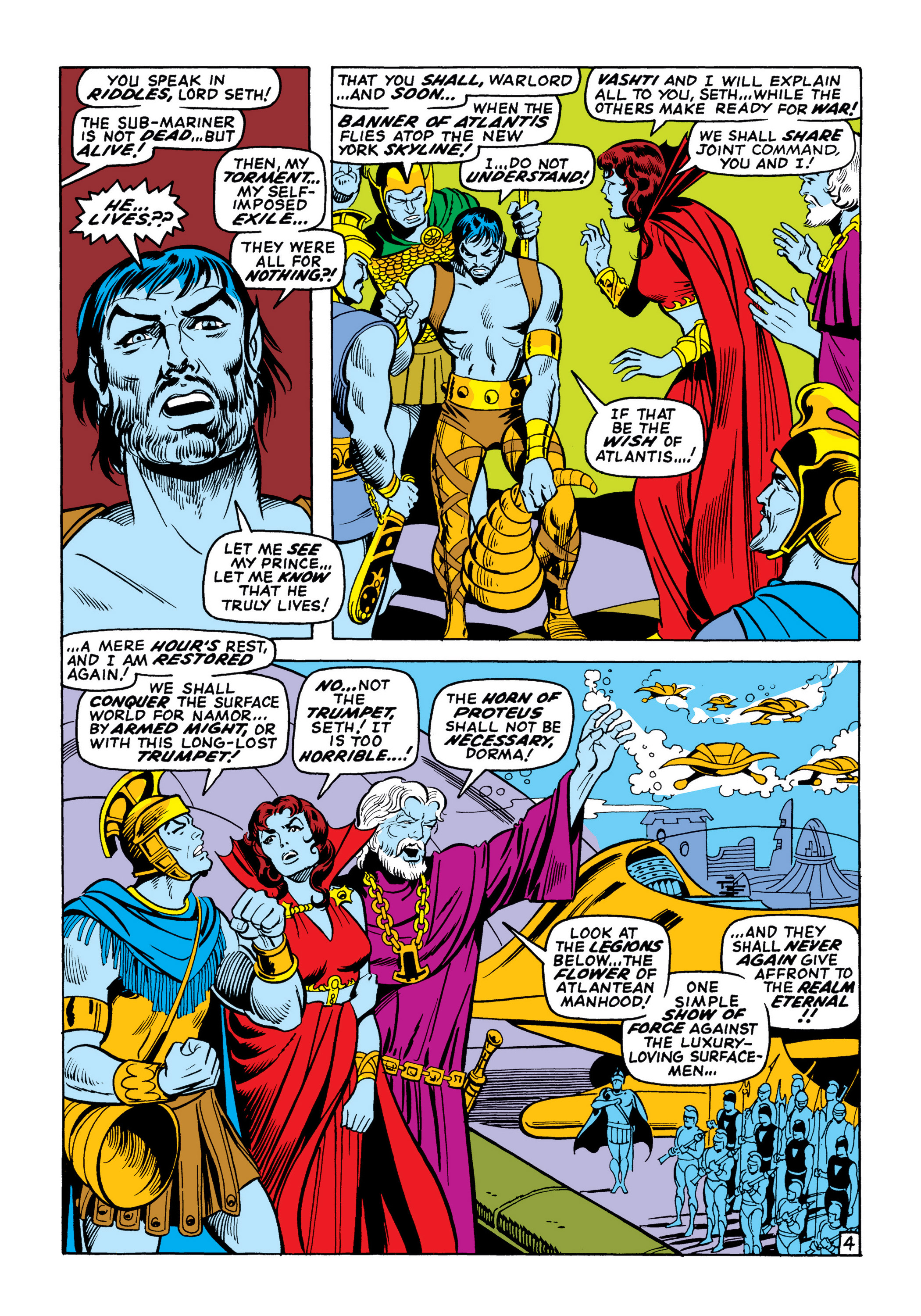 Read online Marvel Masterworks: The Sub-Mariner comic -  Issue # TPB 4 (Part 2) - 60