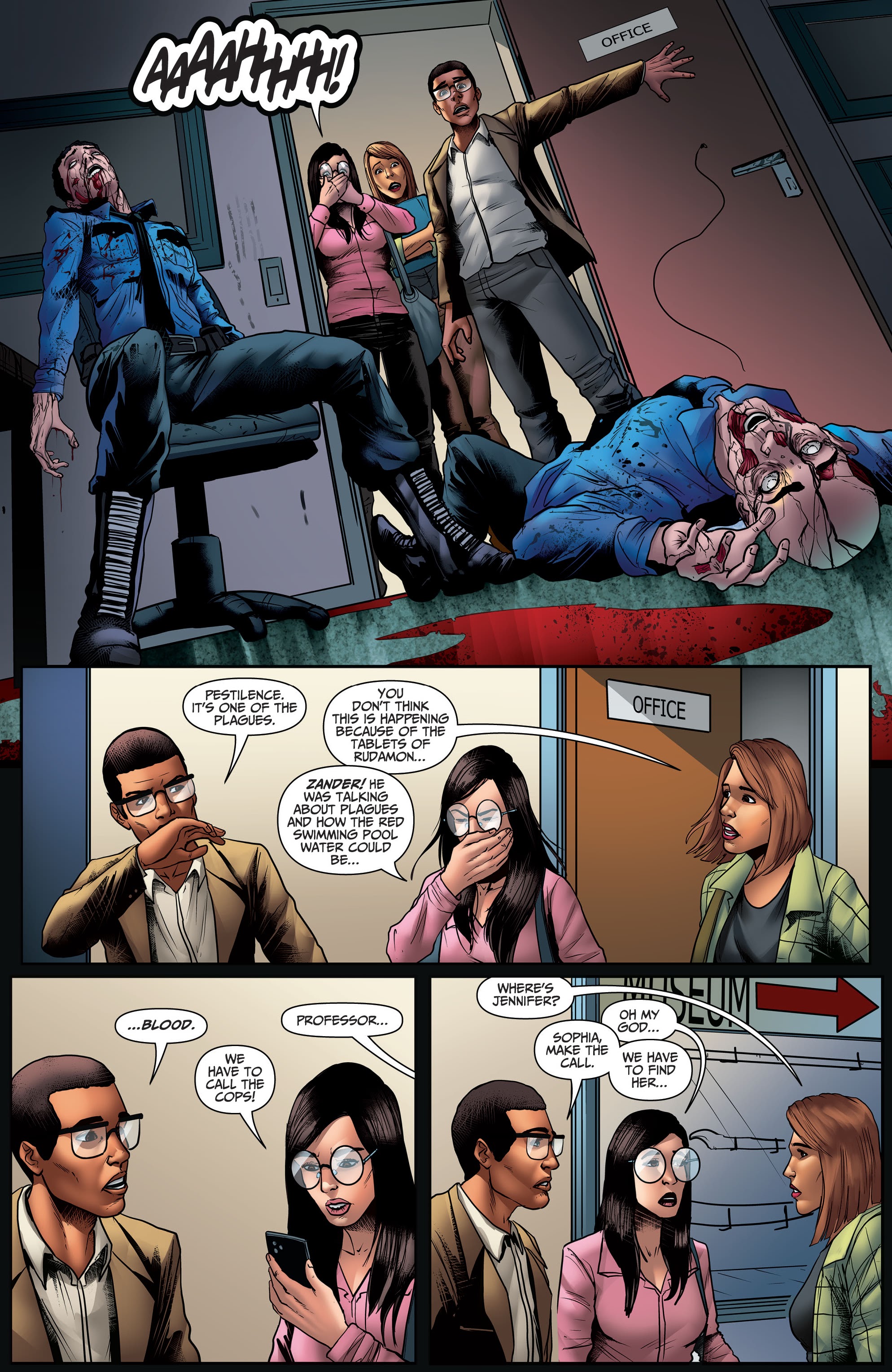 Read online Myths & Legends Quarterly: Blood Pharaoh comic -  Issue # Full - 50