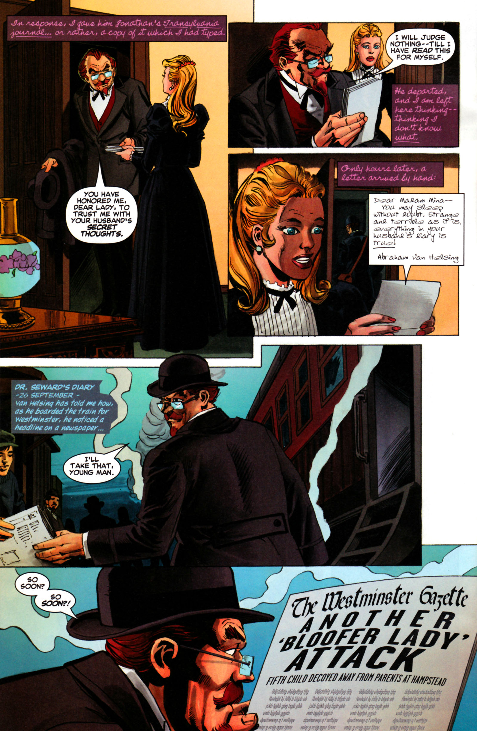 Read online Dracula comic -  Issue #3 - 10