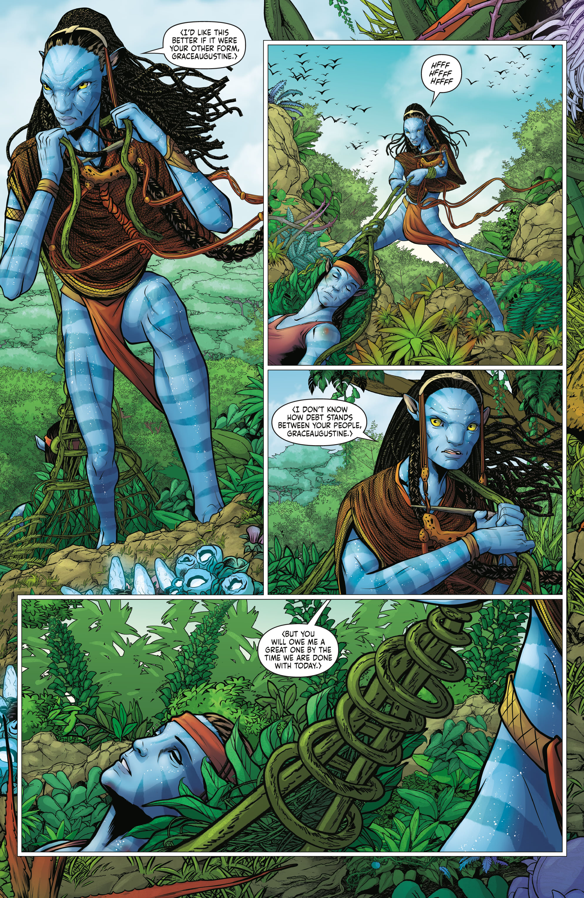 Read online Avatar: Adapt or Die comic -  Issue #6 - 8
