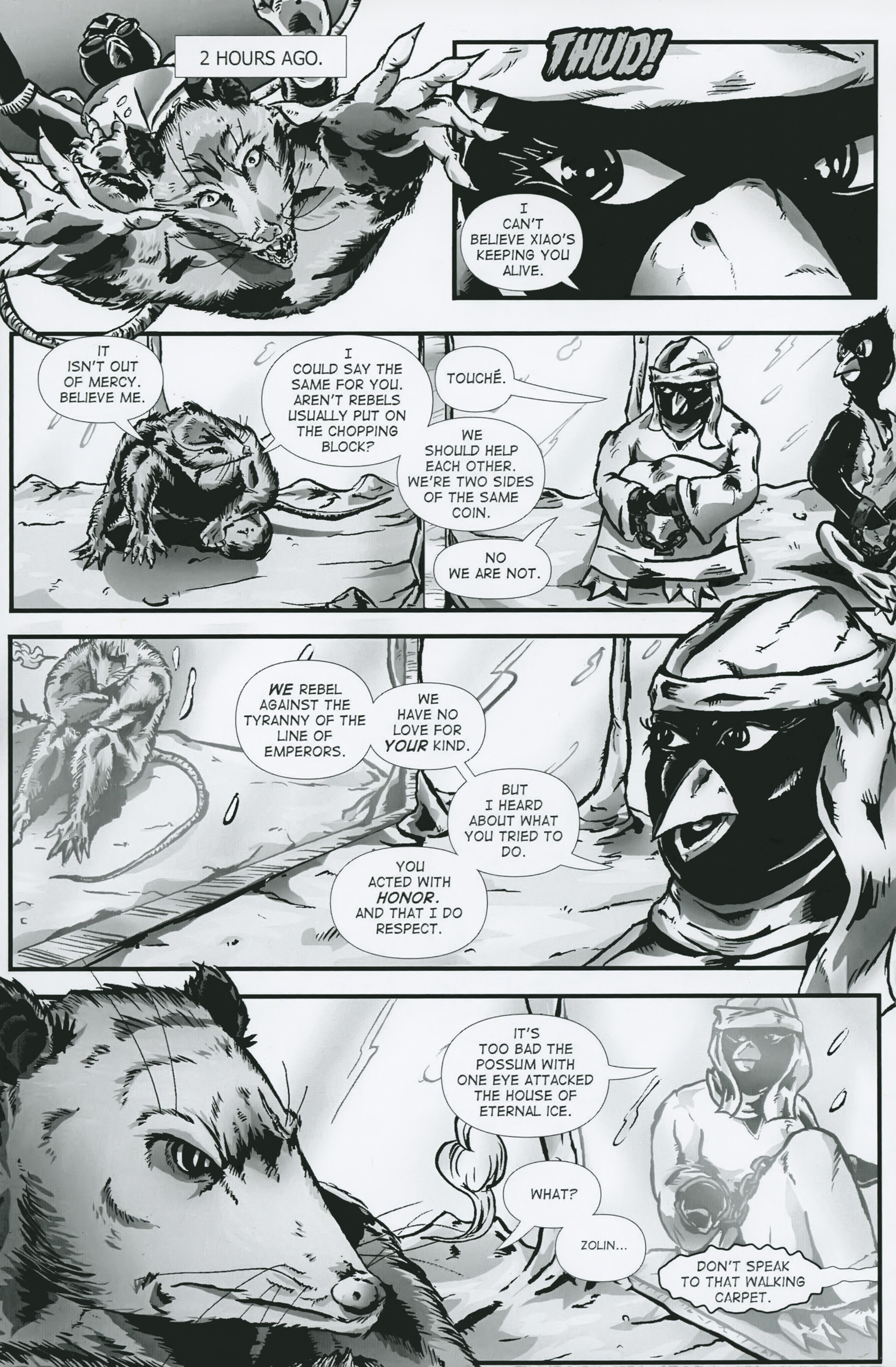 Read online Penguins vs. Possums comic -  Issue #4 - 10